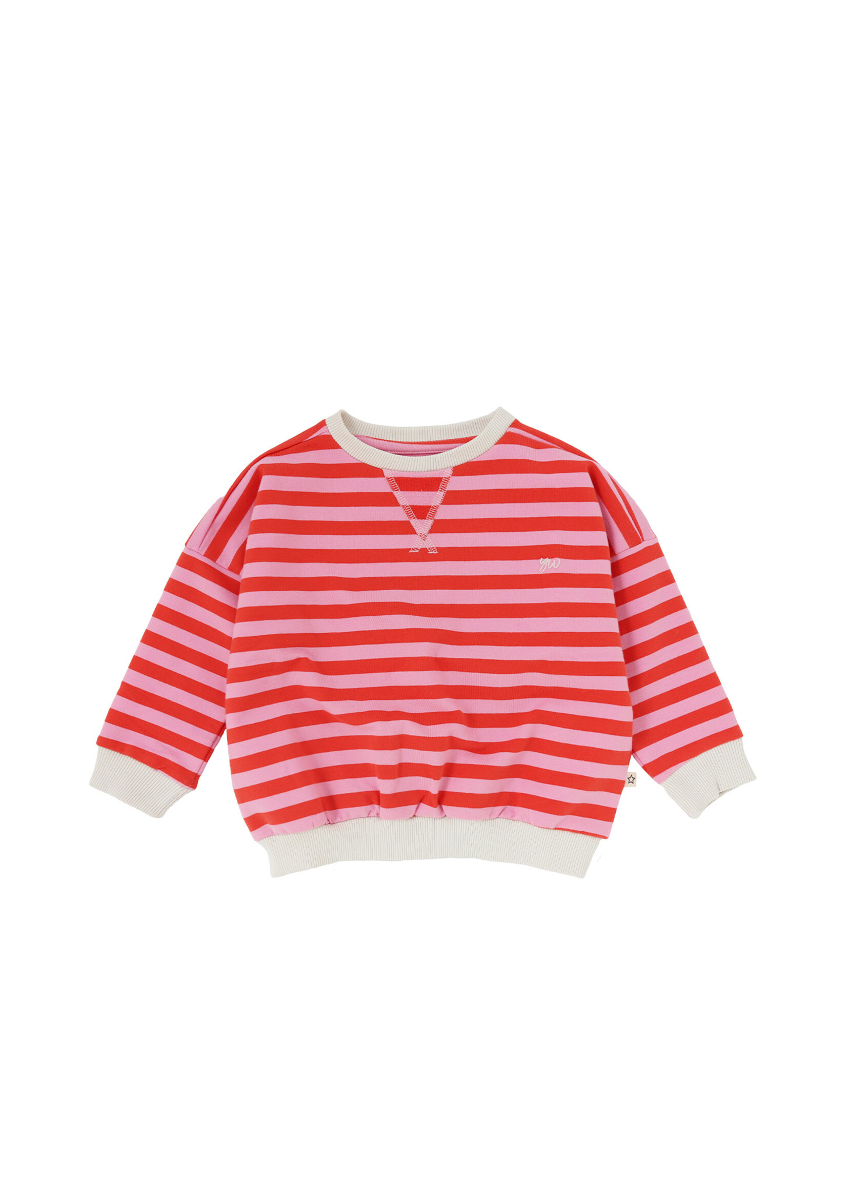 Your Wishes Stripe French Knit - Sweater