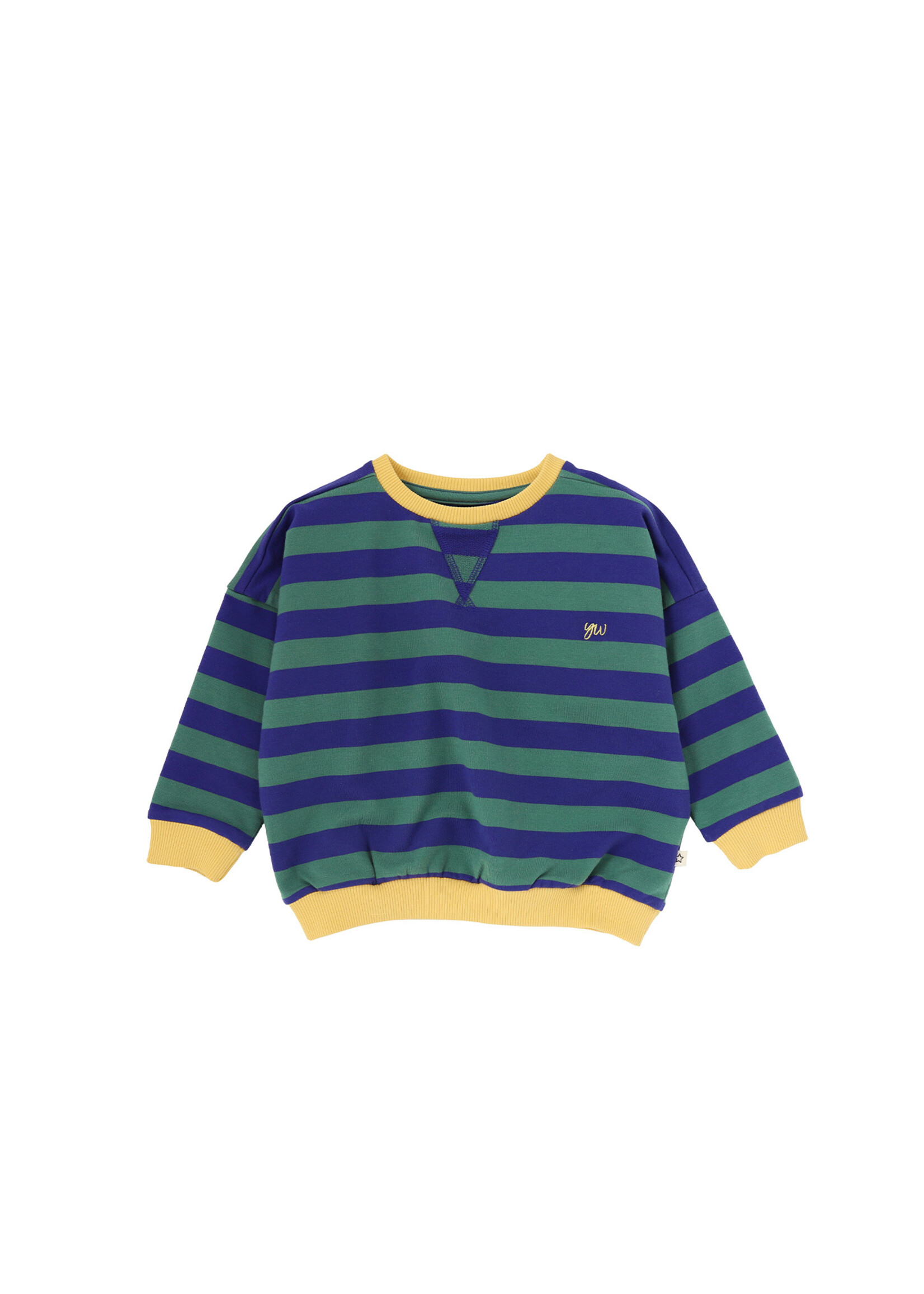 Your Wishes Stripe French Knit - Sweater