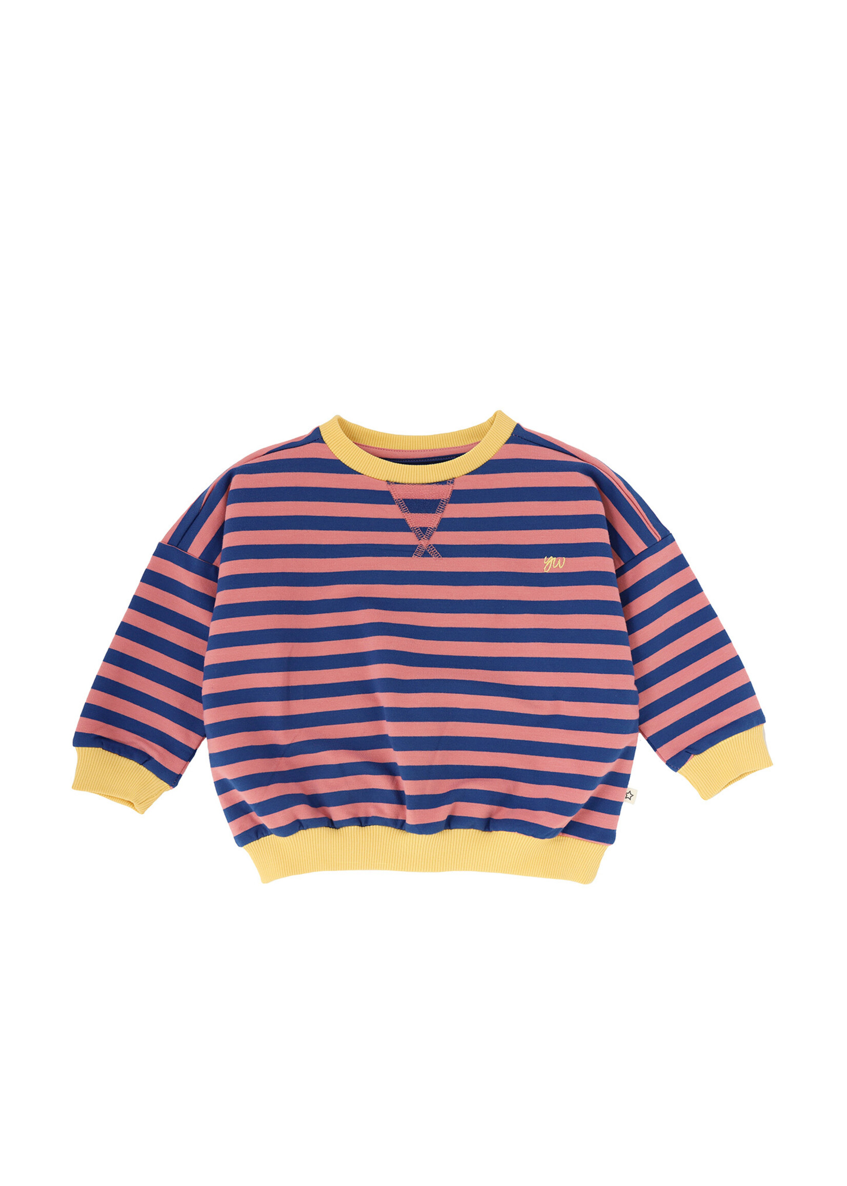 Your Wishes Stripe French Knit - Sweater