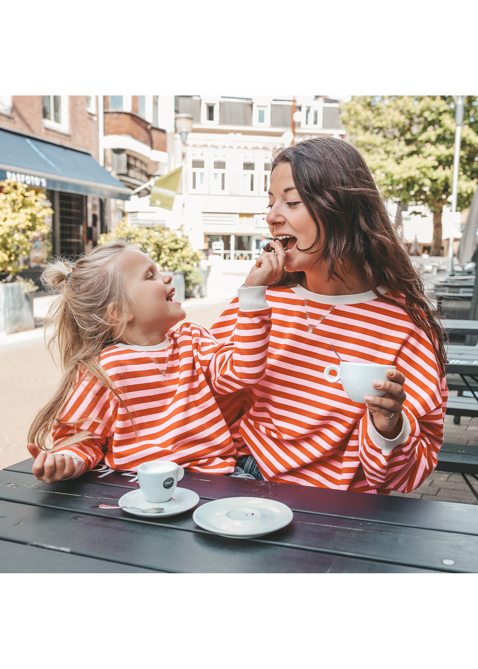 Your Wishes Stripe French Knit - Sweater