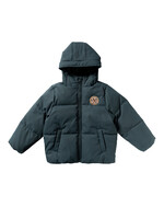 Your Wishes Solid / Puffer Coat Teal