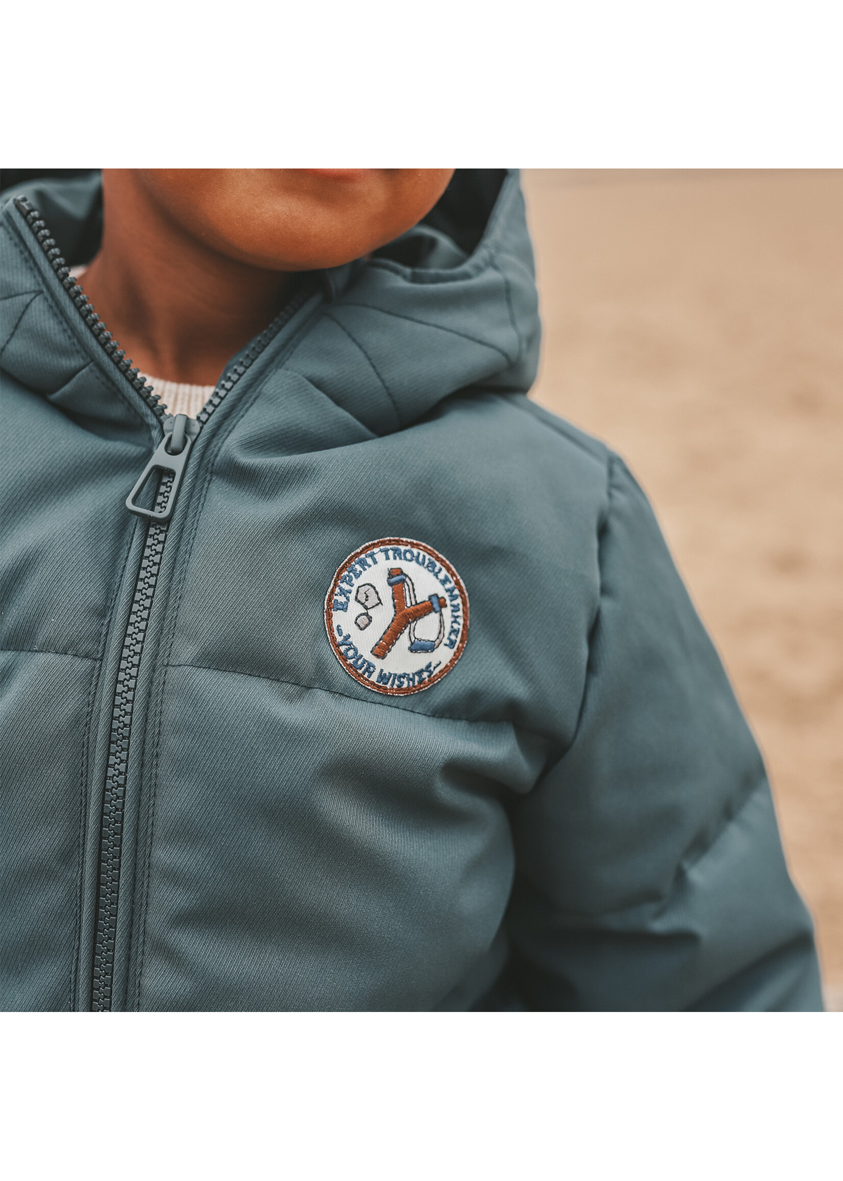 Your Wishes Solid / Puffer Coat