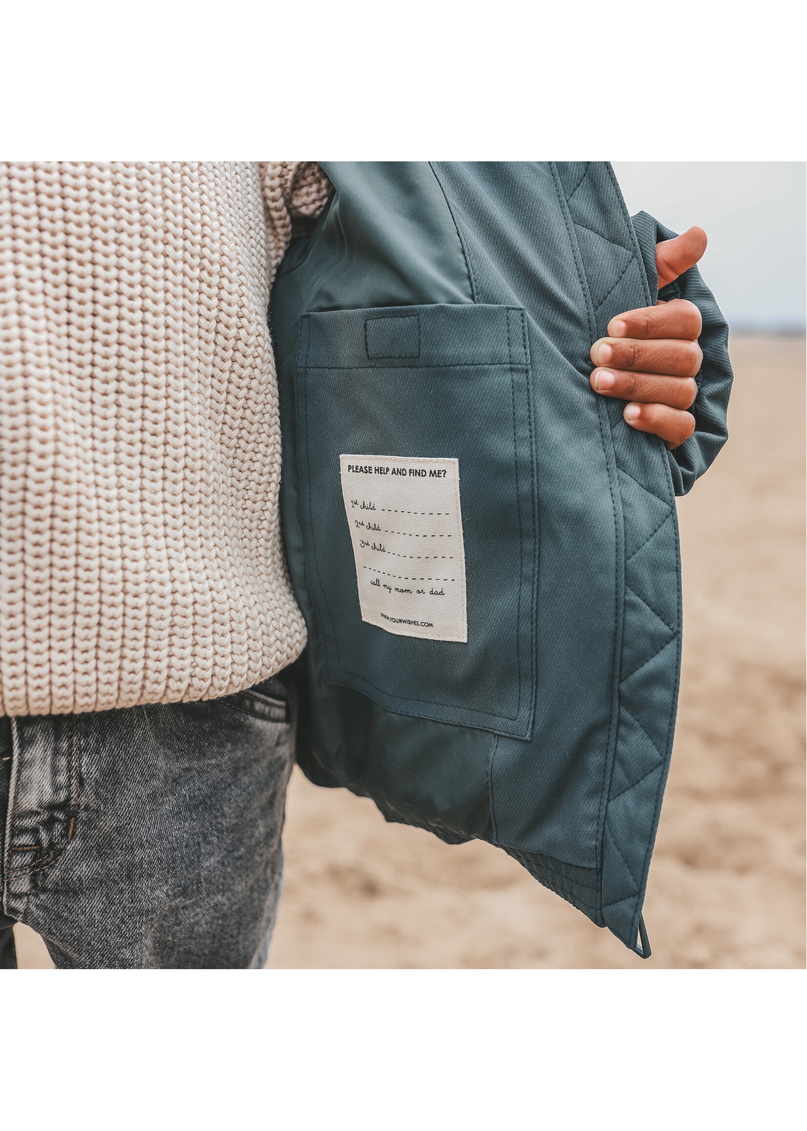 Your Wishes Solid / Puffer Coat