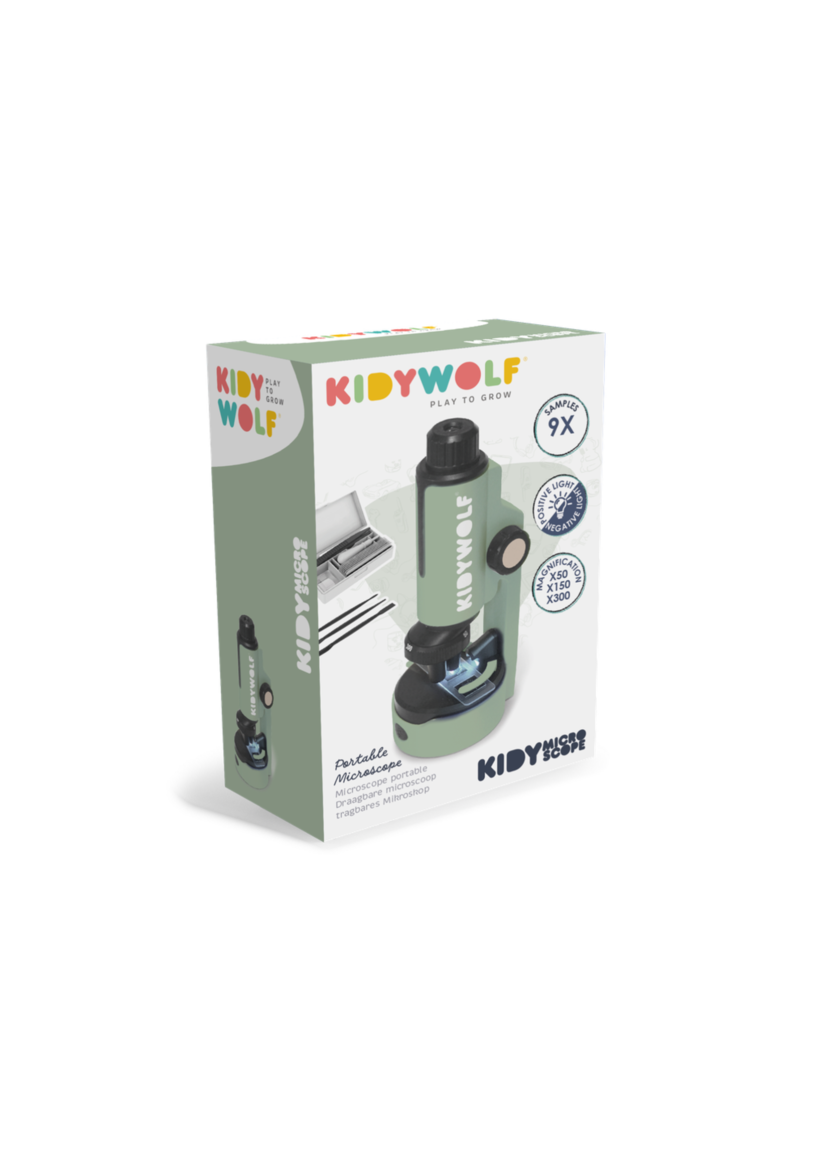 Kidywolf Draagbare microscoop