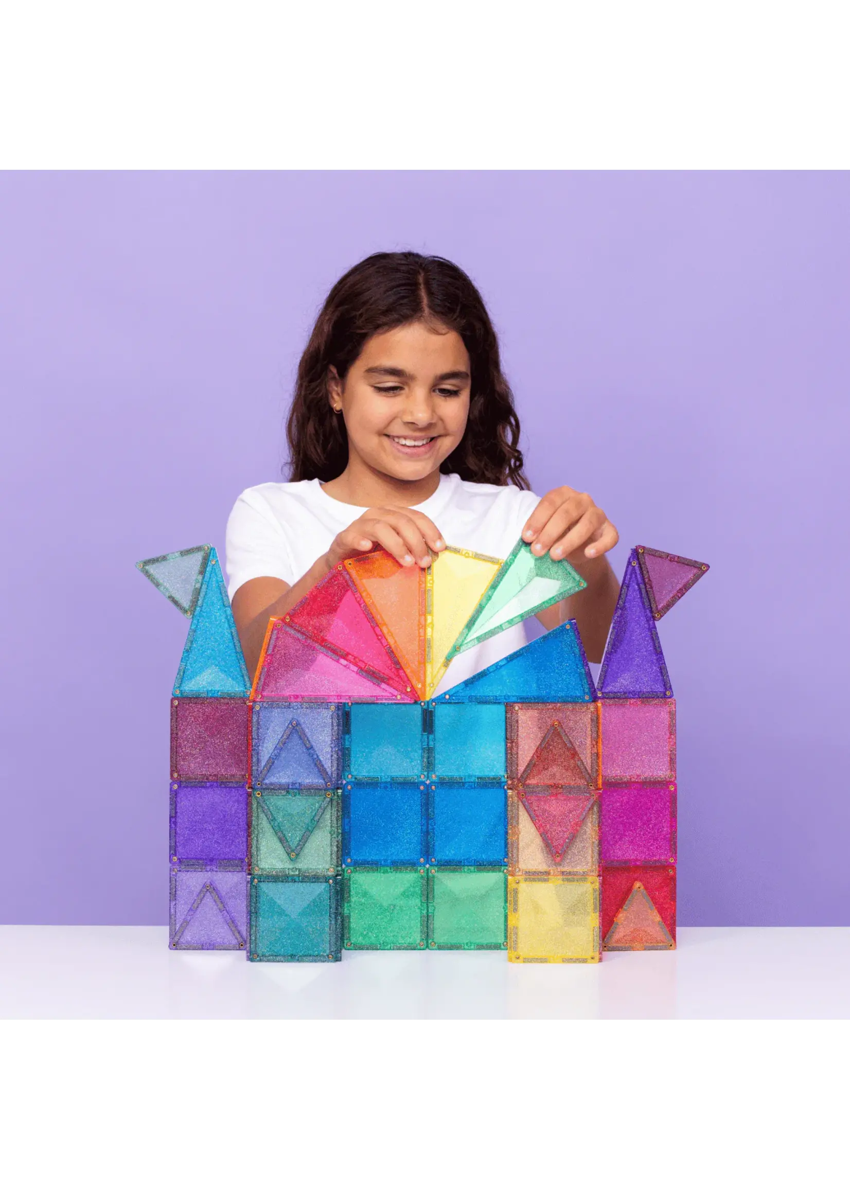 Connetix Connetix - Glitter Castle Set 48 Stuks
