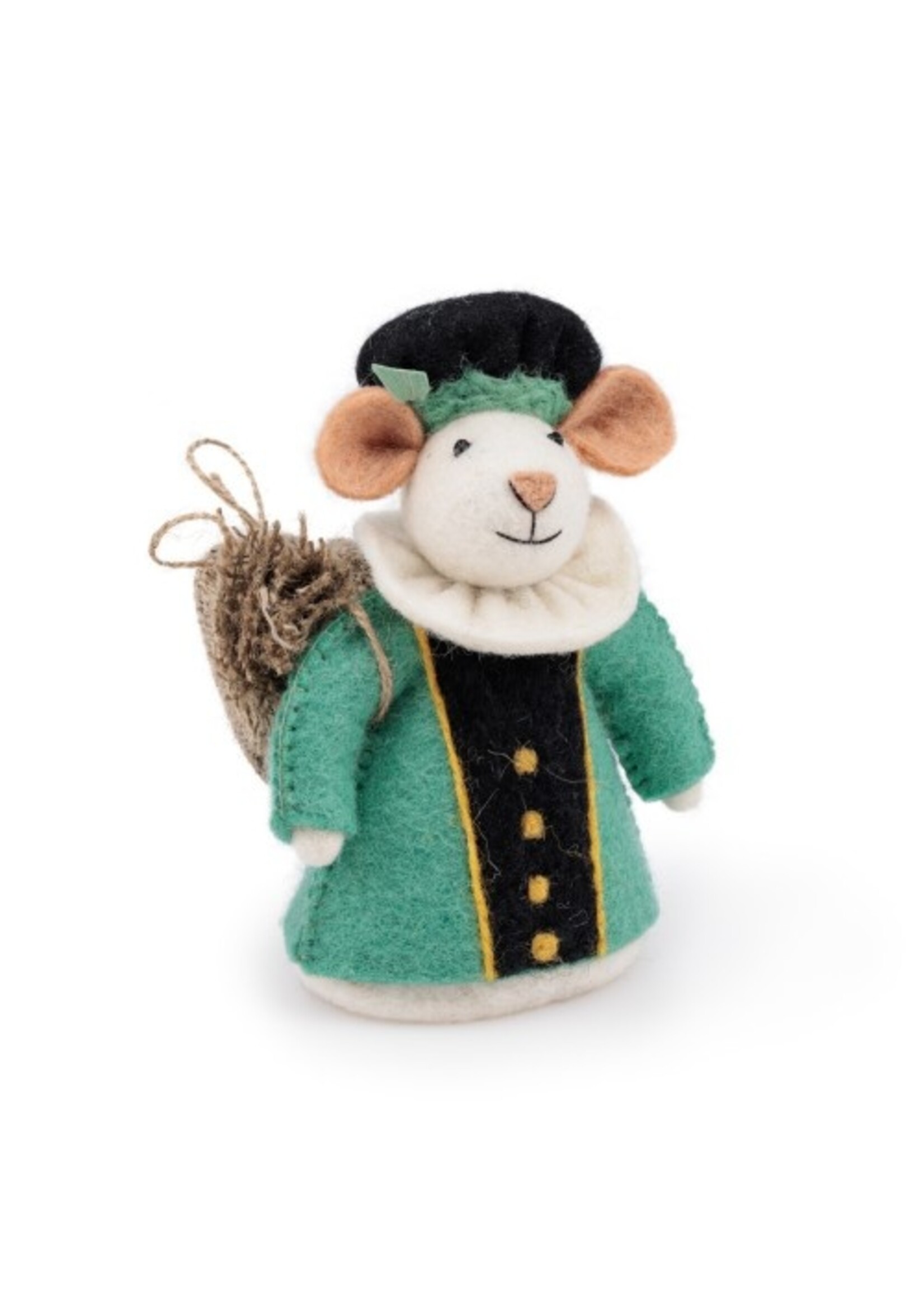 Sjaal met Verhaal Pietermuis Turquoise