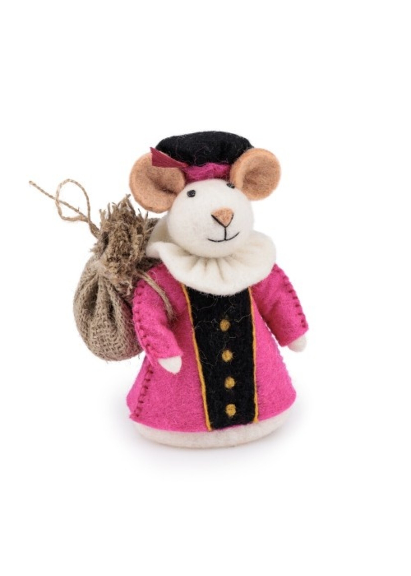 Sjaal met Verhaal Pietermuis Fuchsia