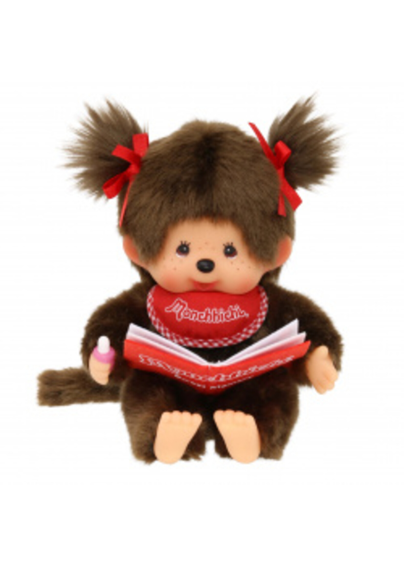 Monchhichi Monchhichi meisje met boek