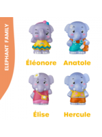 Klorofil Speelset familie Elephant