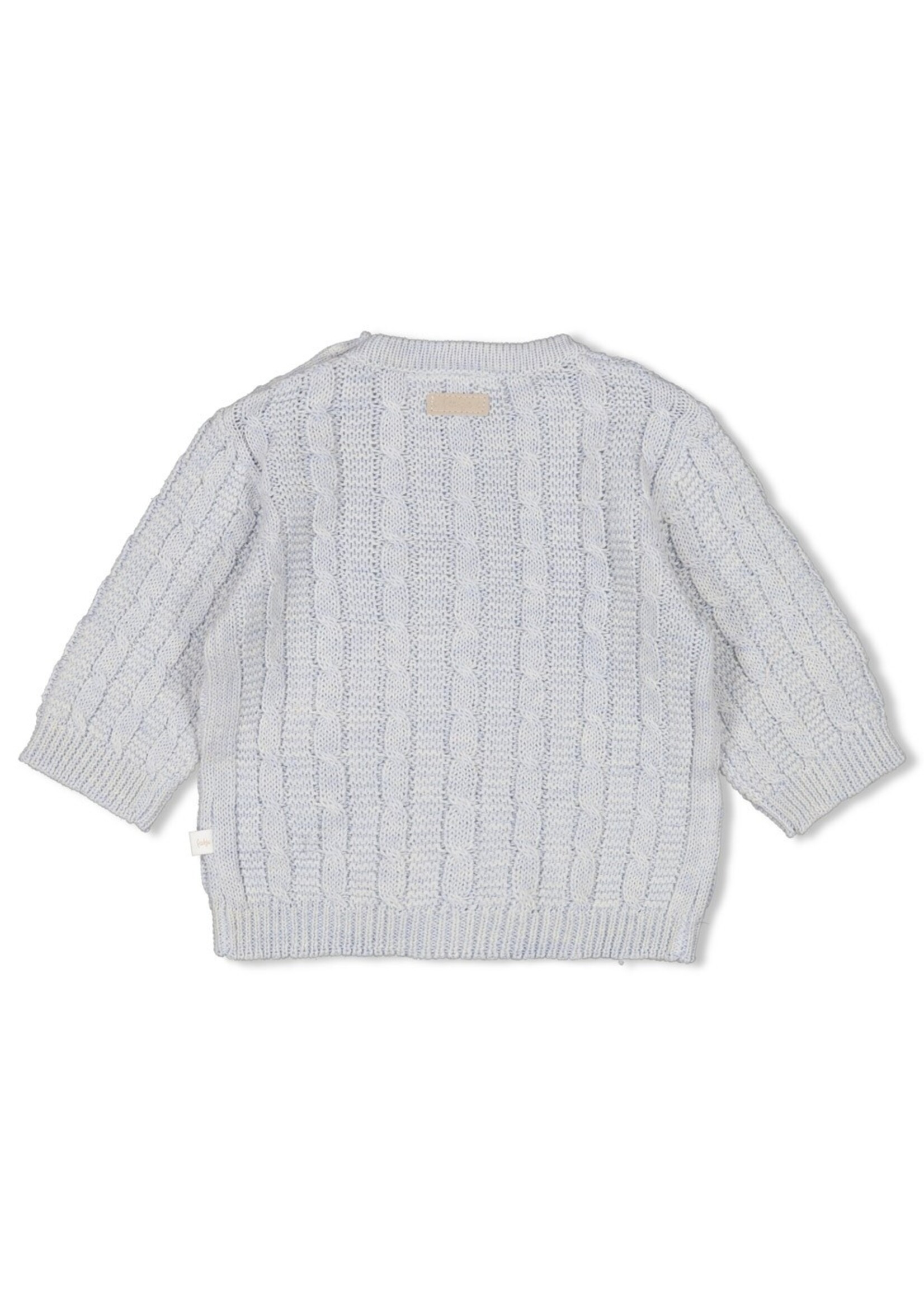 Feetje Sweater gebreid - The Knits Blauw Melange