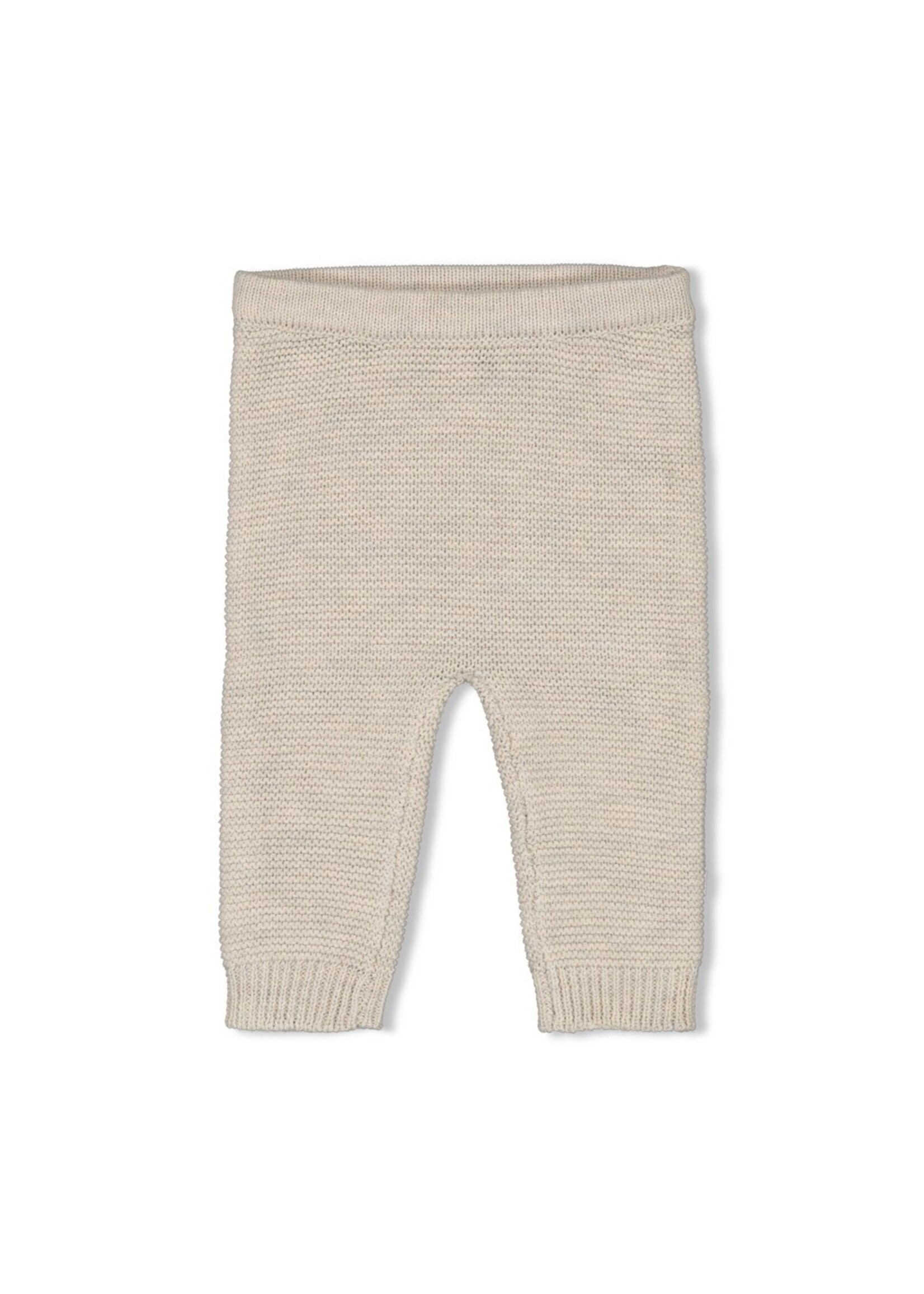 Feetje Broek gebreid - The Knits Taupe Melange