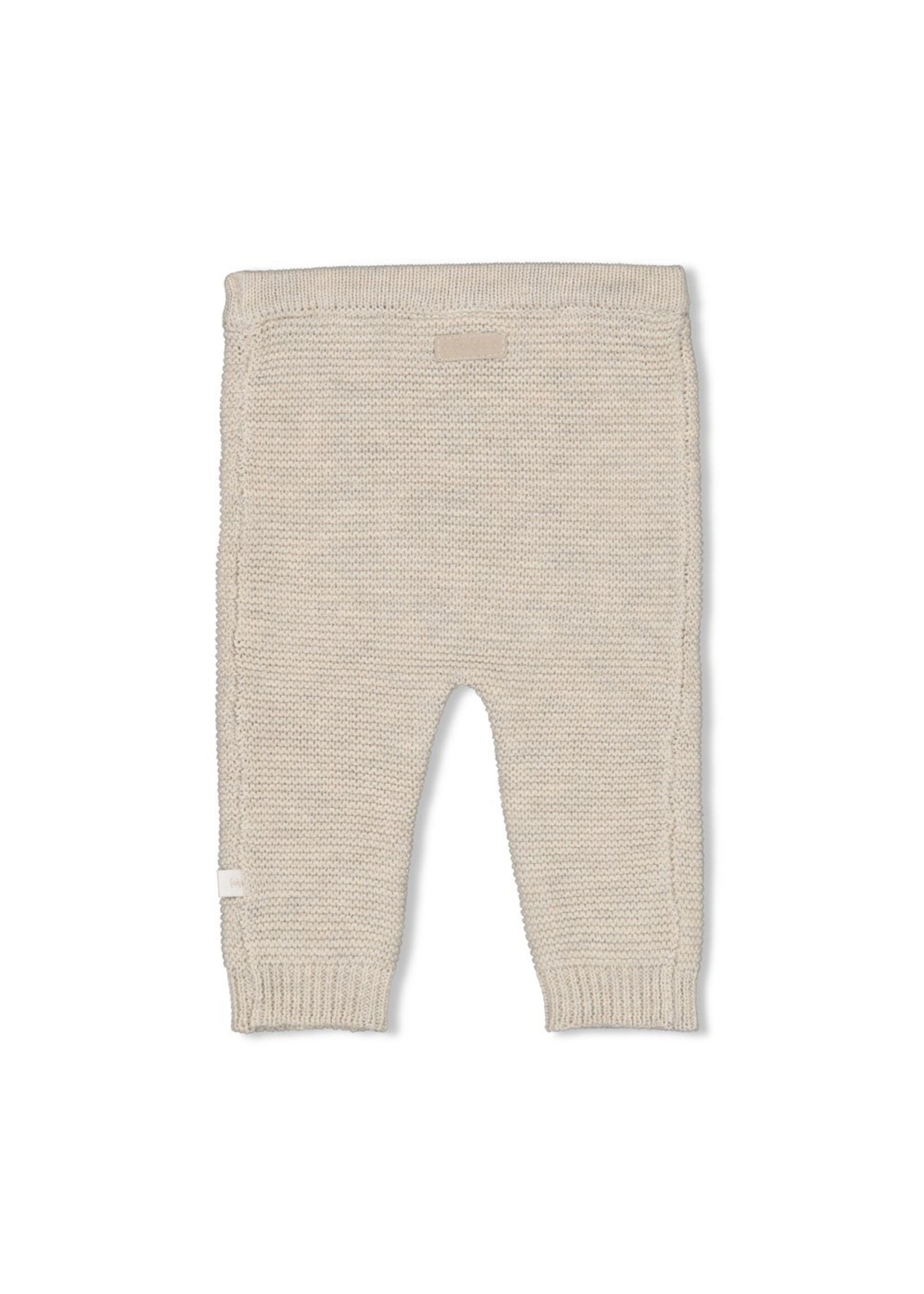 Feetje Broek gebreid - The Knits Taupe Melange