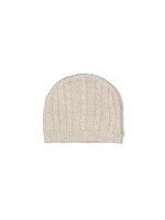 Feetje Mutsje gebreid - The Knits Taupe Melange