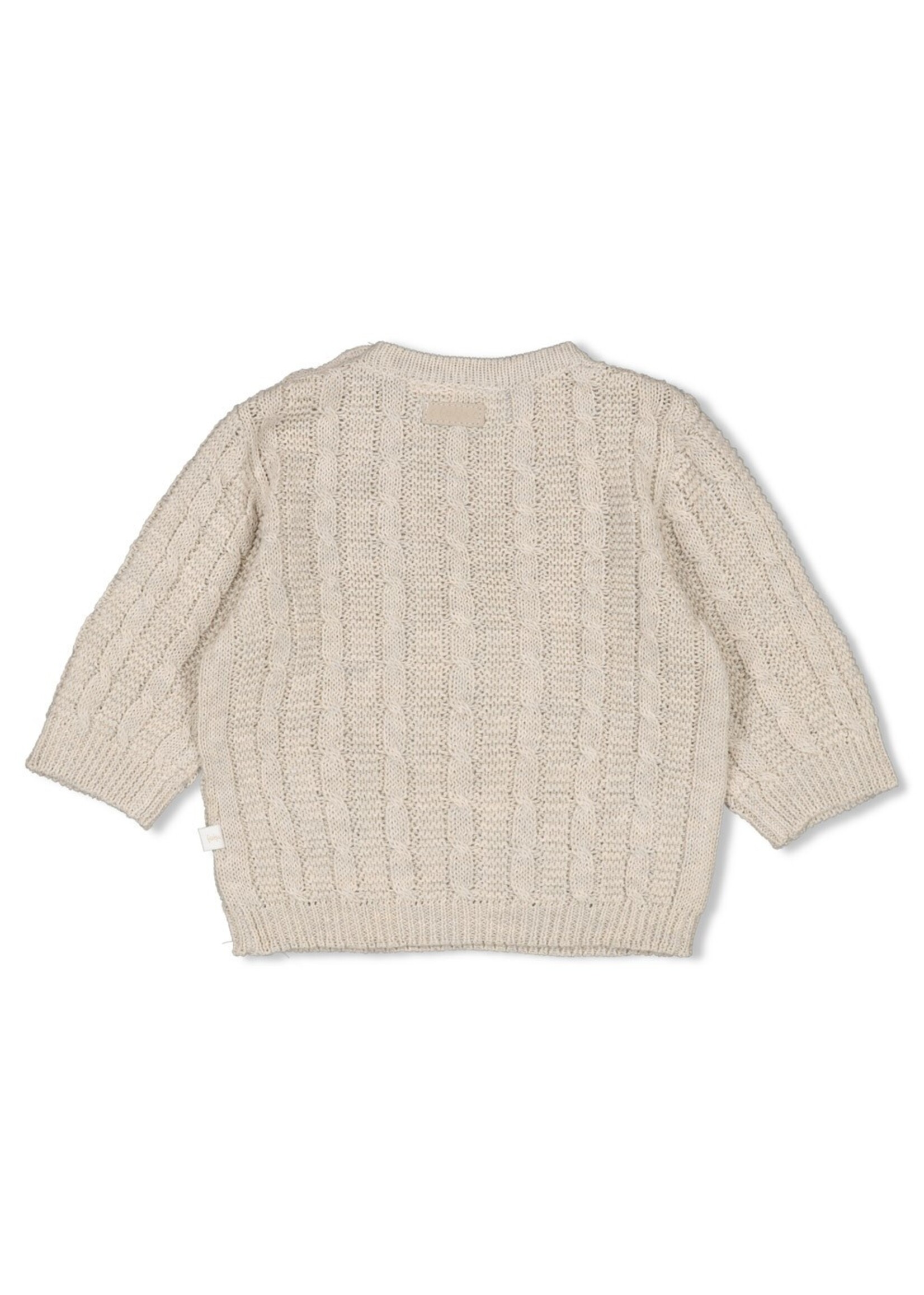 Feetje Sweater gebreid - The Knits Taupe Melange