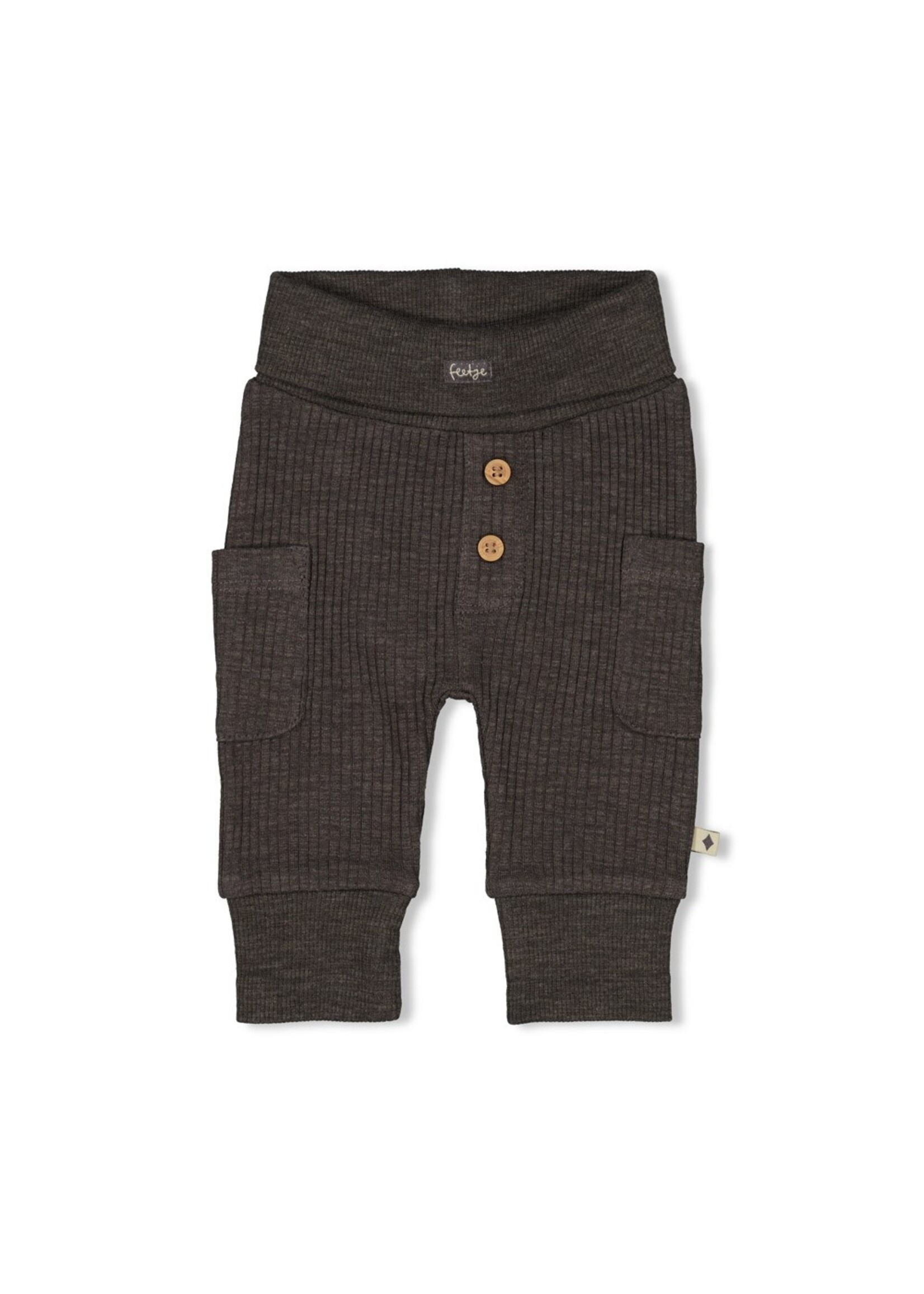 Feetje Broek Rib - Rawrsome - Antraciet Melange