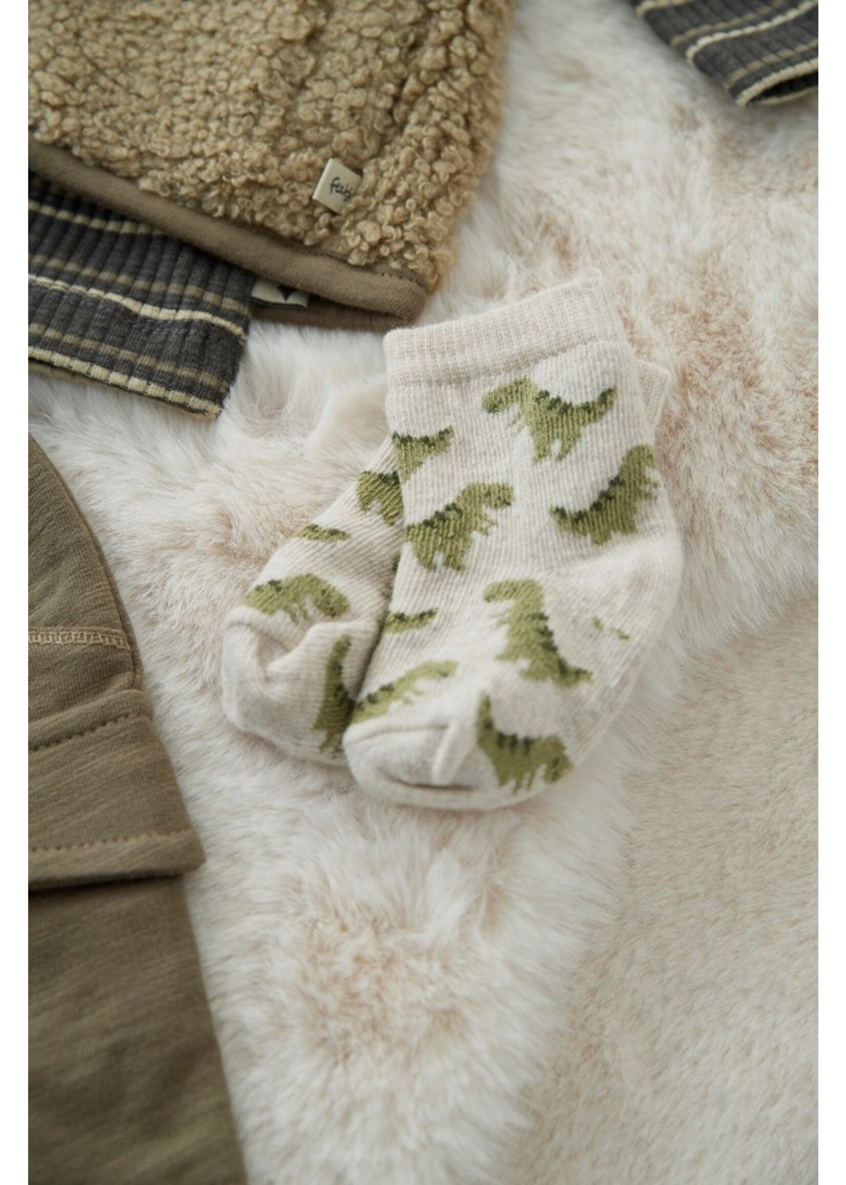 Feetje Broek - Rawrsome - Groen