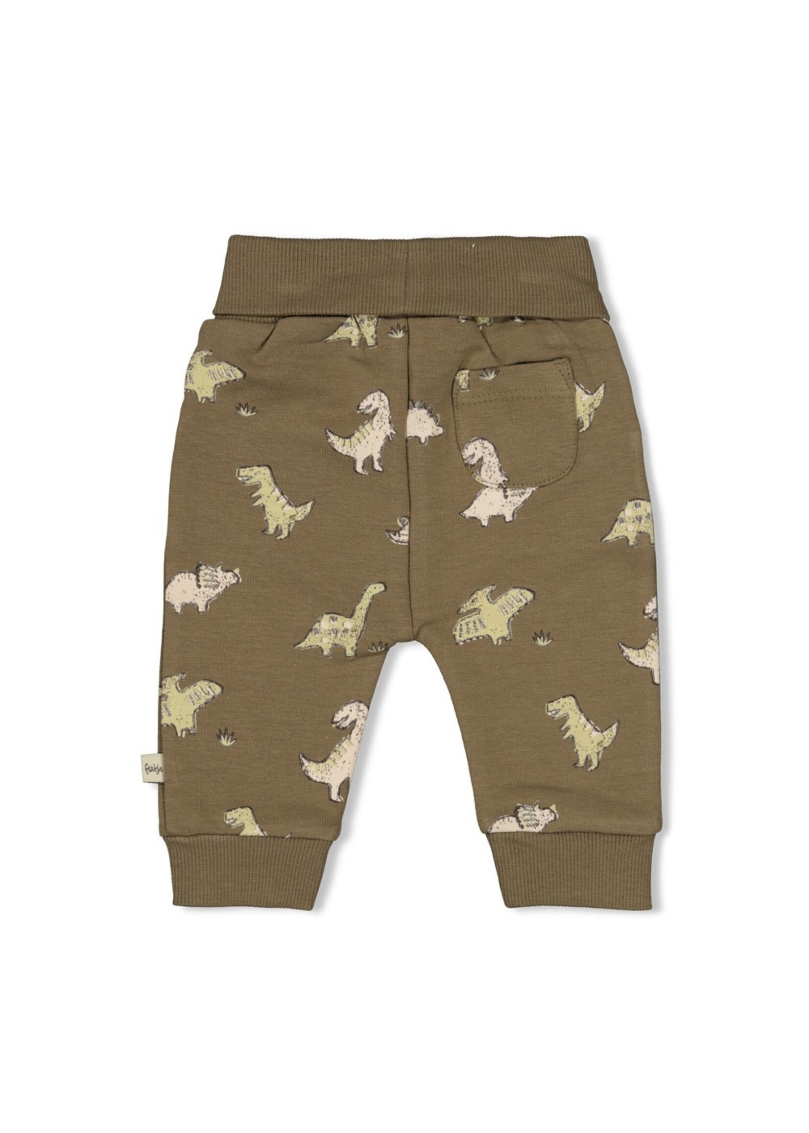 Feetje Broek AOP - Rawrsome - Olijf