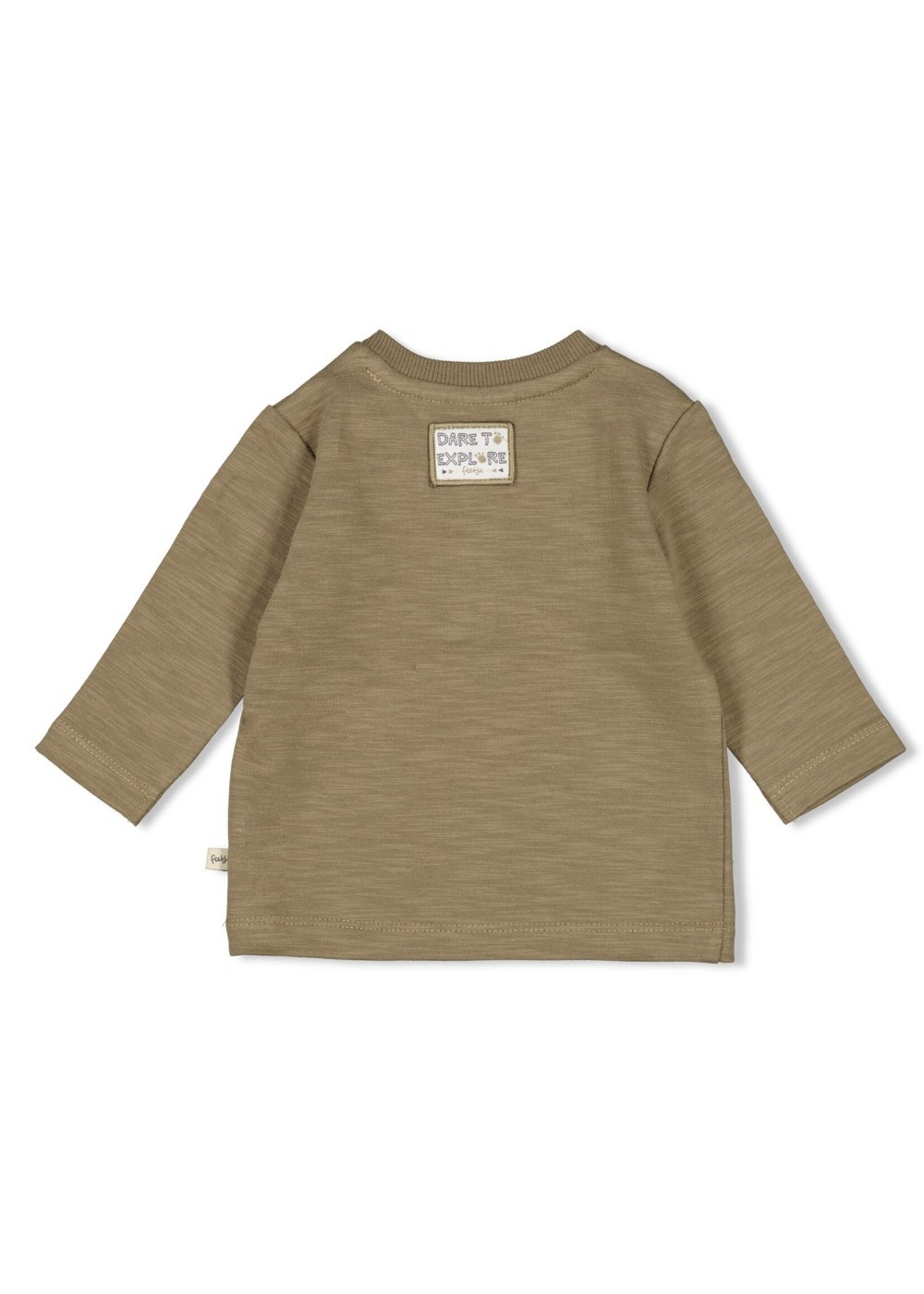 Feetje Longsleeve - Rawrsome - Olijf