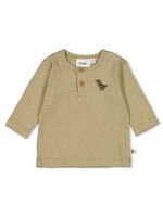 Feetje Longsleeve Rib - Rawrsome - Groen