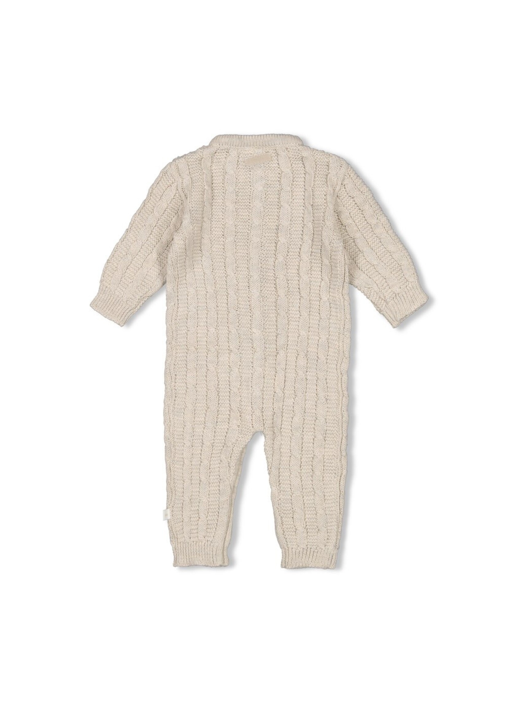 Feetje Pak Gebreid - The Knits - Taupe Melange