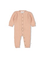 Feetje Pak Gebreid - The Knits - Roze