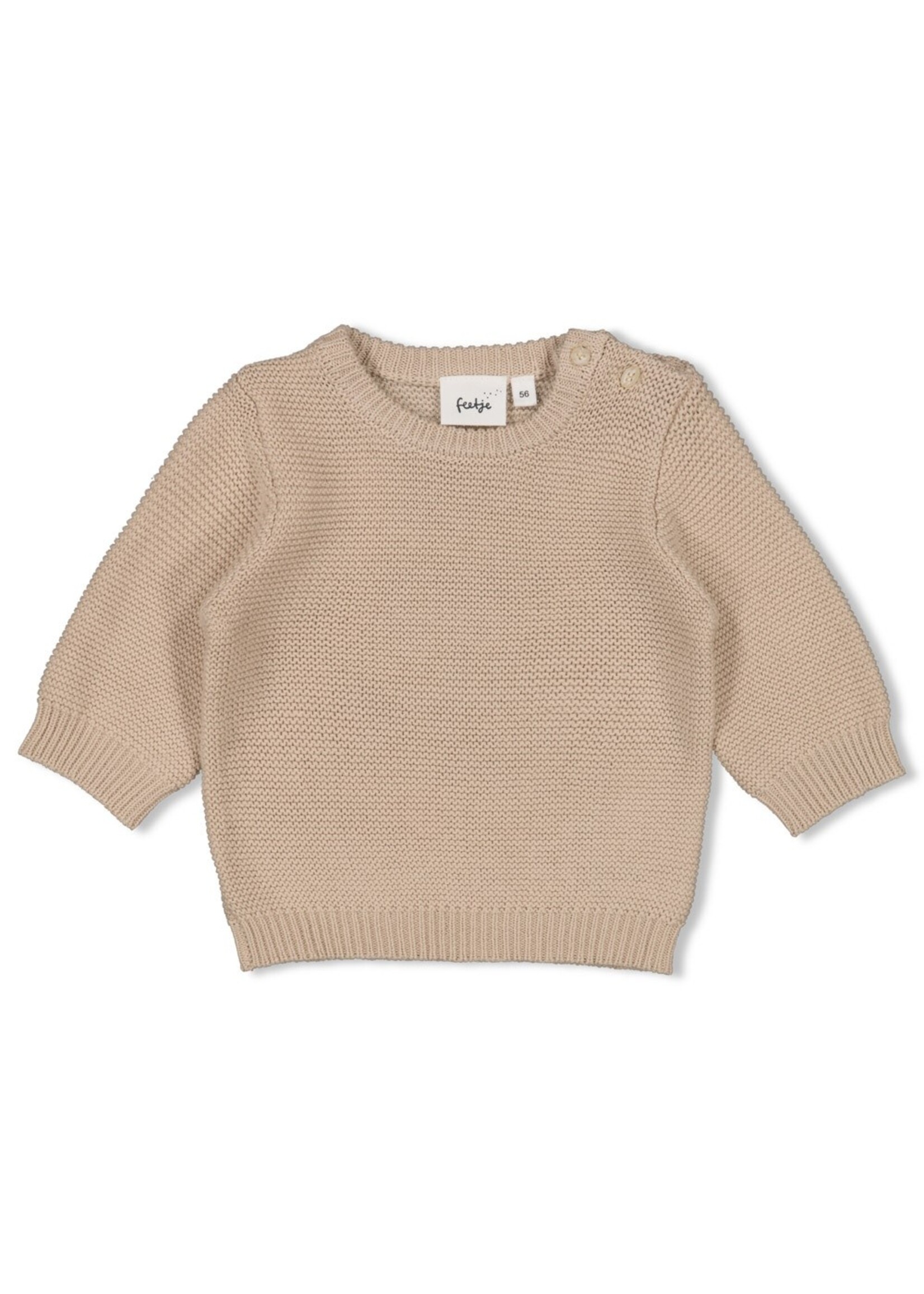 Feetje Sweater Gebreid - Sleepy Sheepy - Zand