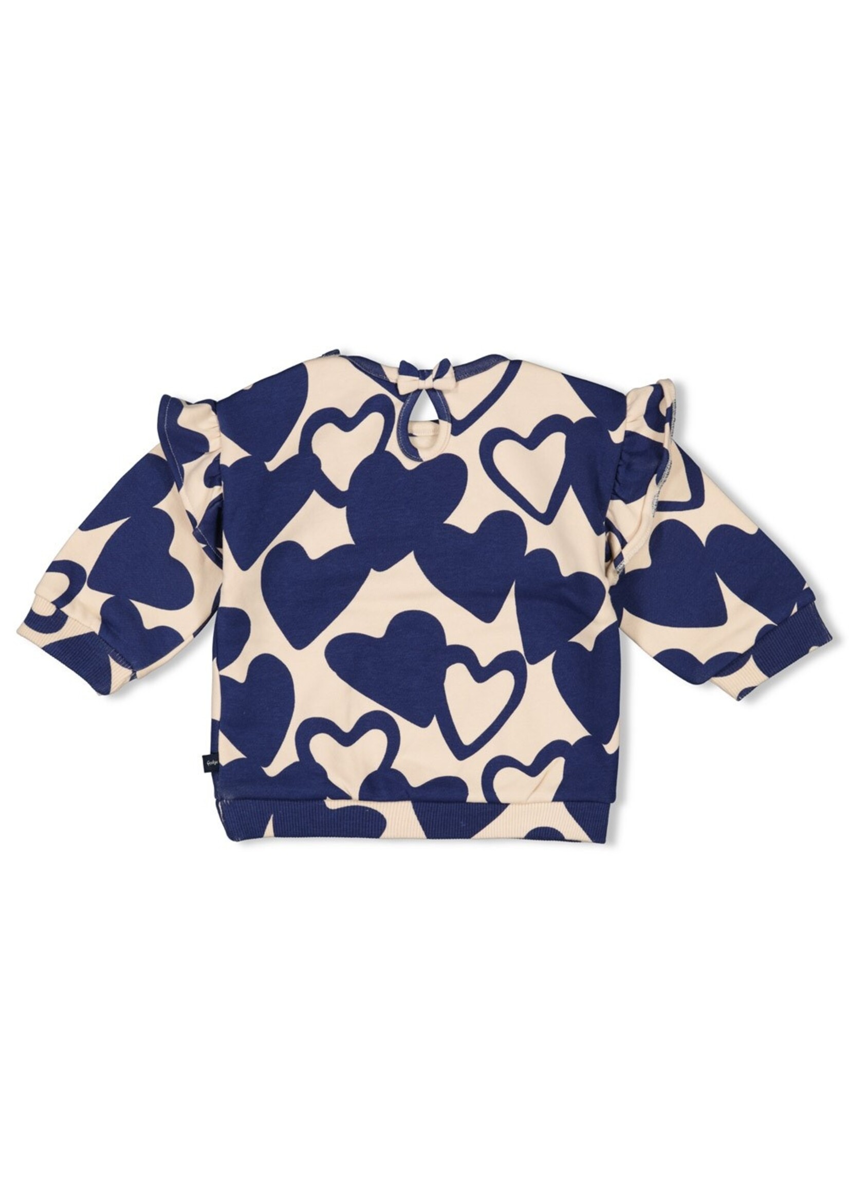Feetje Sweater AOP - Winter Denims - Indigo