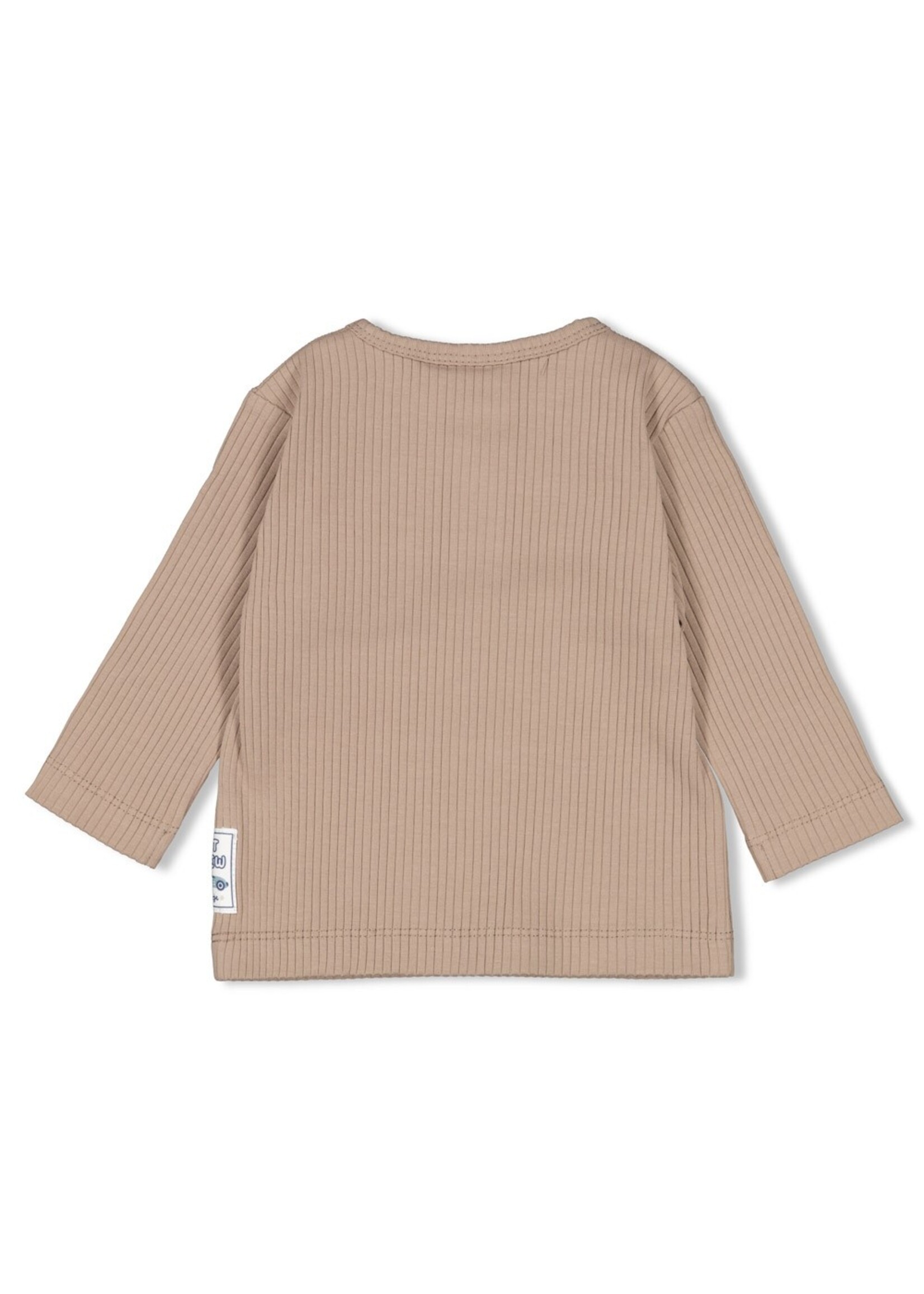 Feetje Longsleeve rib - Let’s Go Taupe