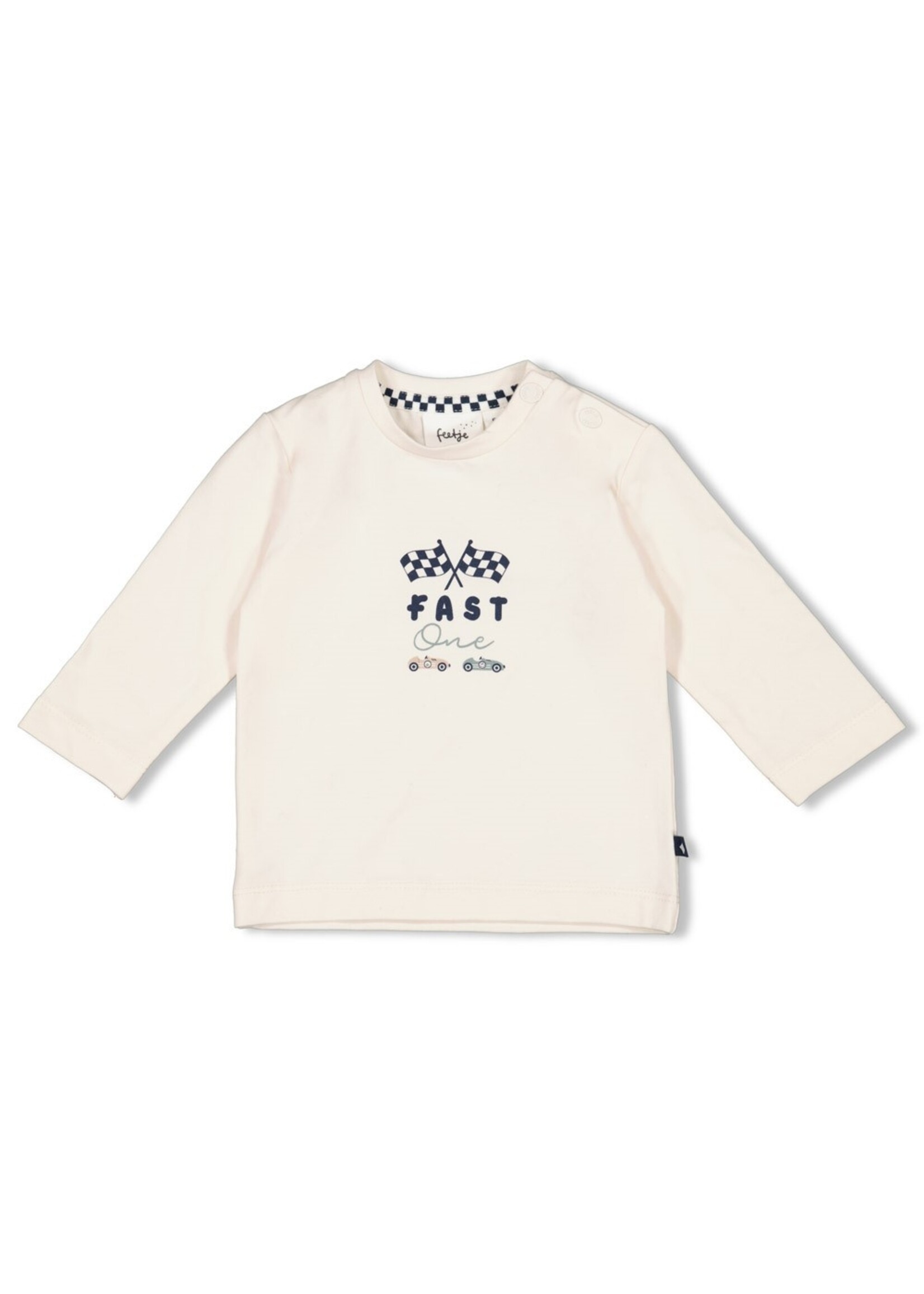 Feetje Longsleeve - Let’s Go Offwhite
