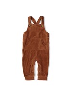Feetje Tuinbroek Velours Rib - Wild World Bruin