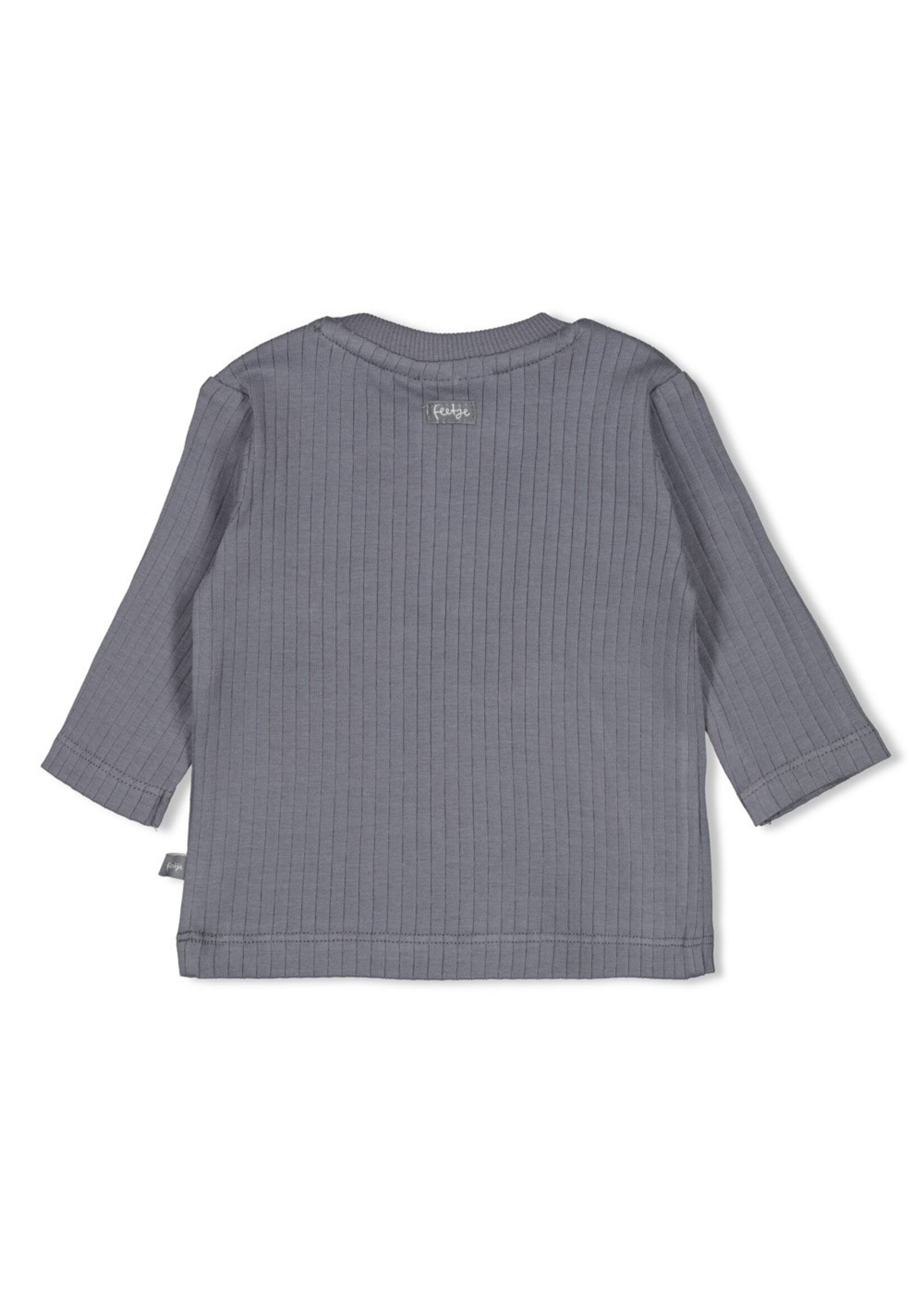 Feetje Longsleeve Rib - Howdy Blauw