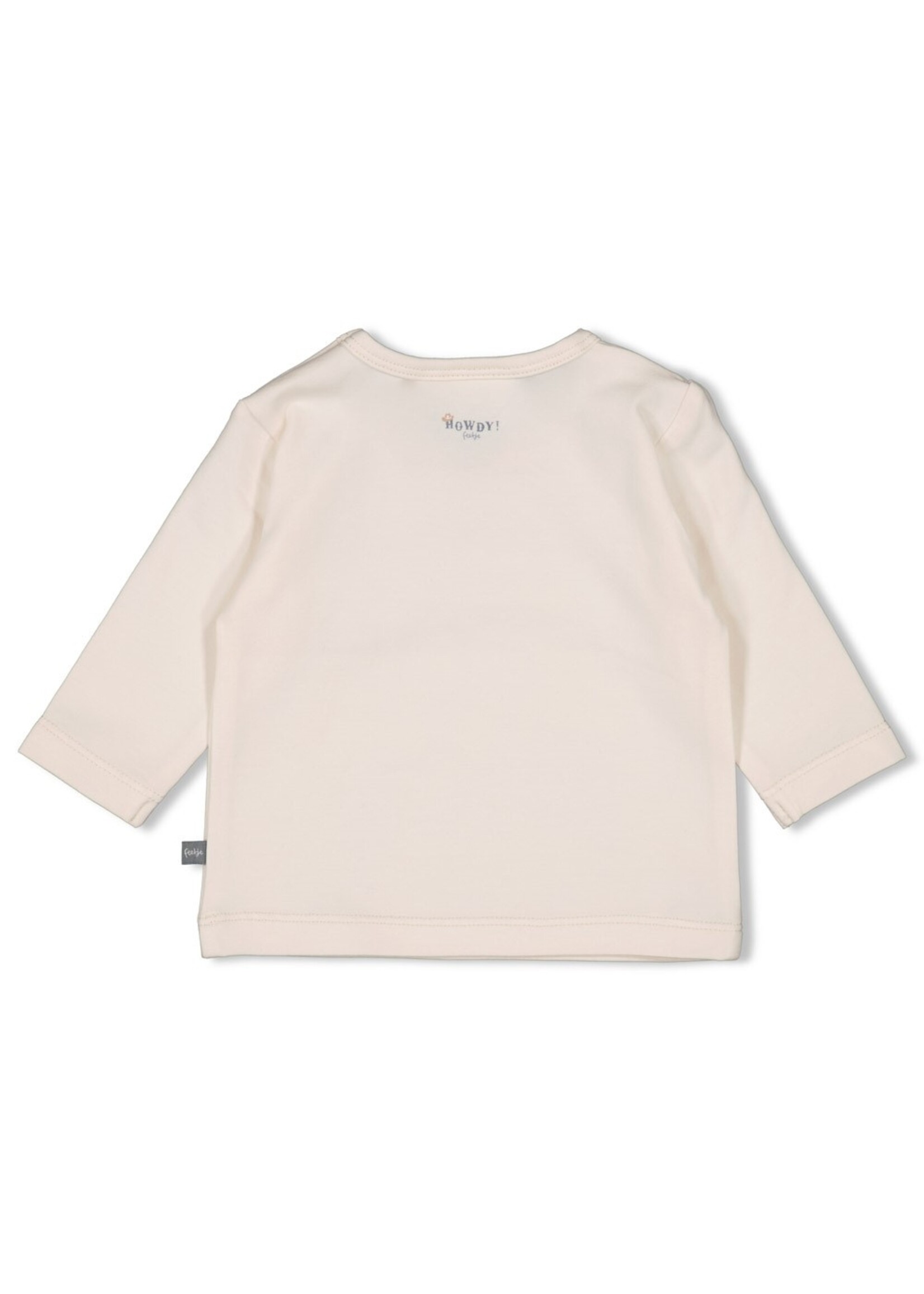 Feetje Longsleeve - Howdy Offwhite