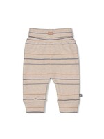 Feetje Broek Streep - Howdy Taupe Melange