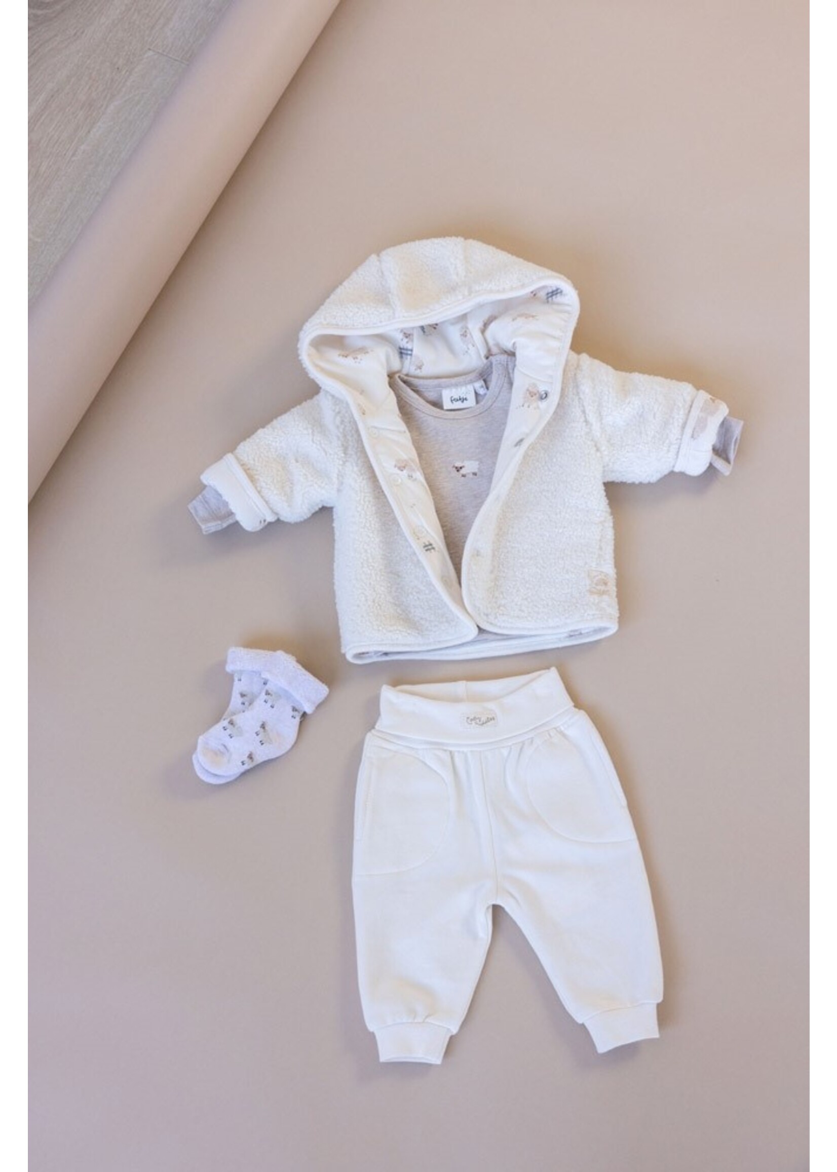 Feetje Broek - Sleepy Sheepy Creme