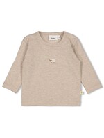Feetje Longsleeve - Sleepy Sheepy Taupe Melange