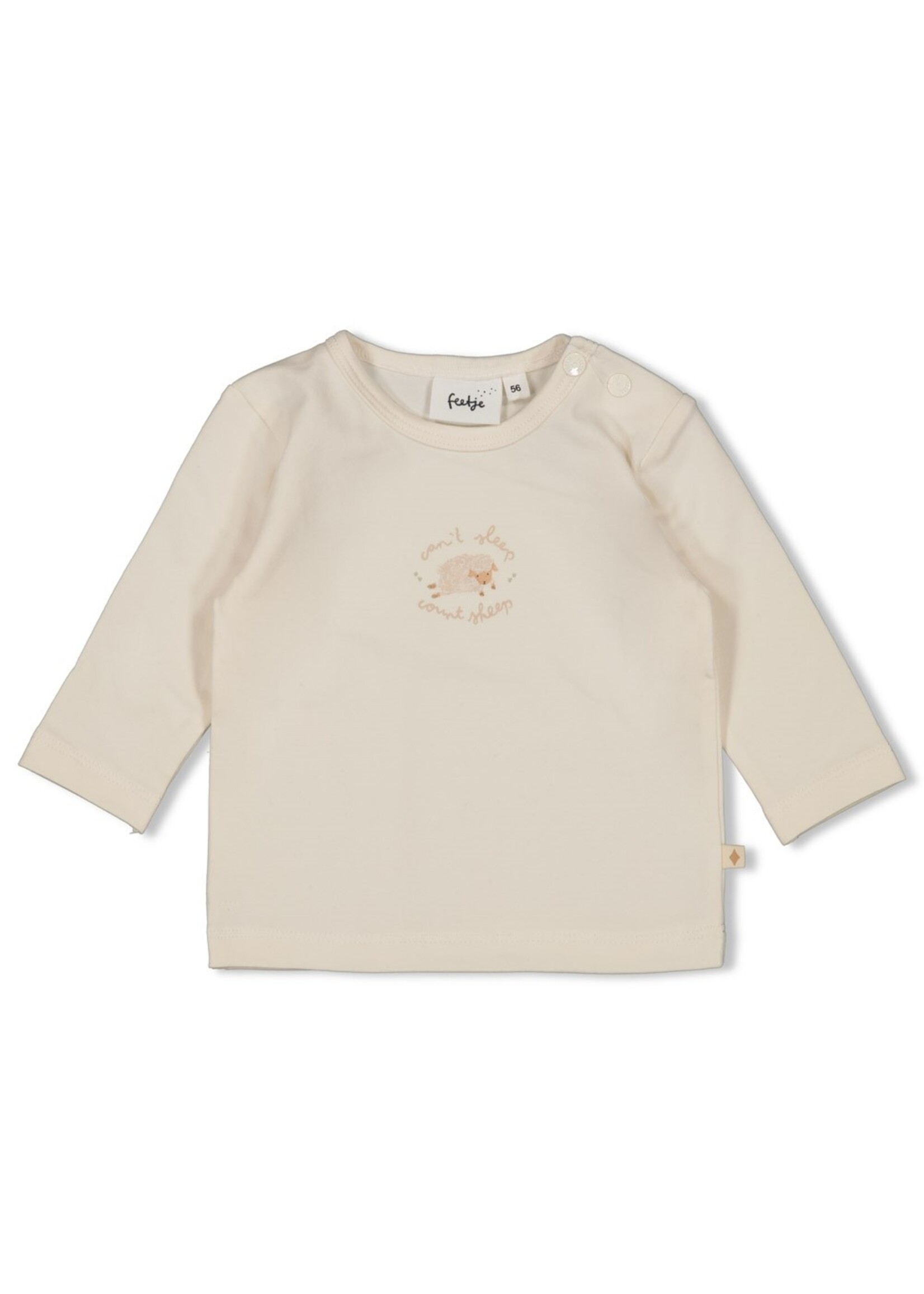 Feetje Longsleeve - Sleepy Sheepy Creme