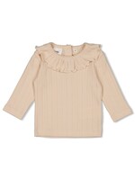 Feetje Longsleeve Pointelle Rib - Woodland Bloom