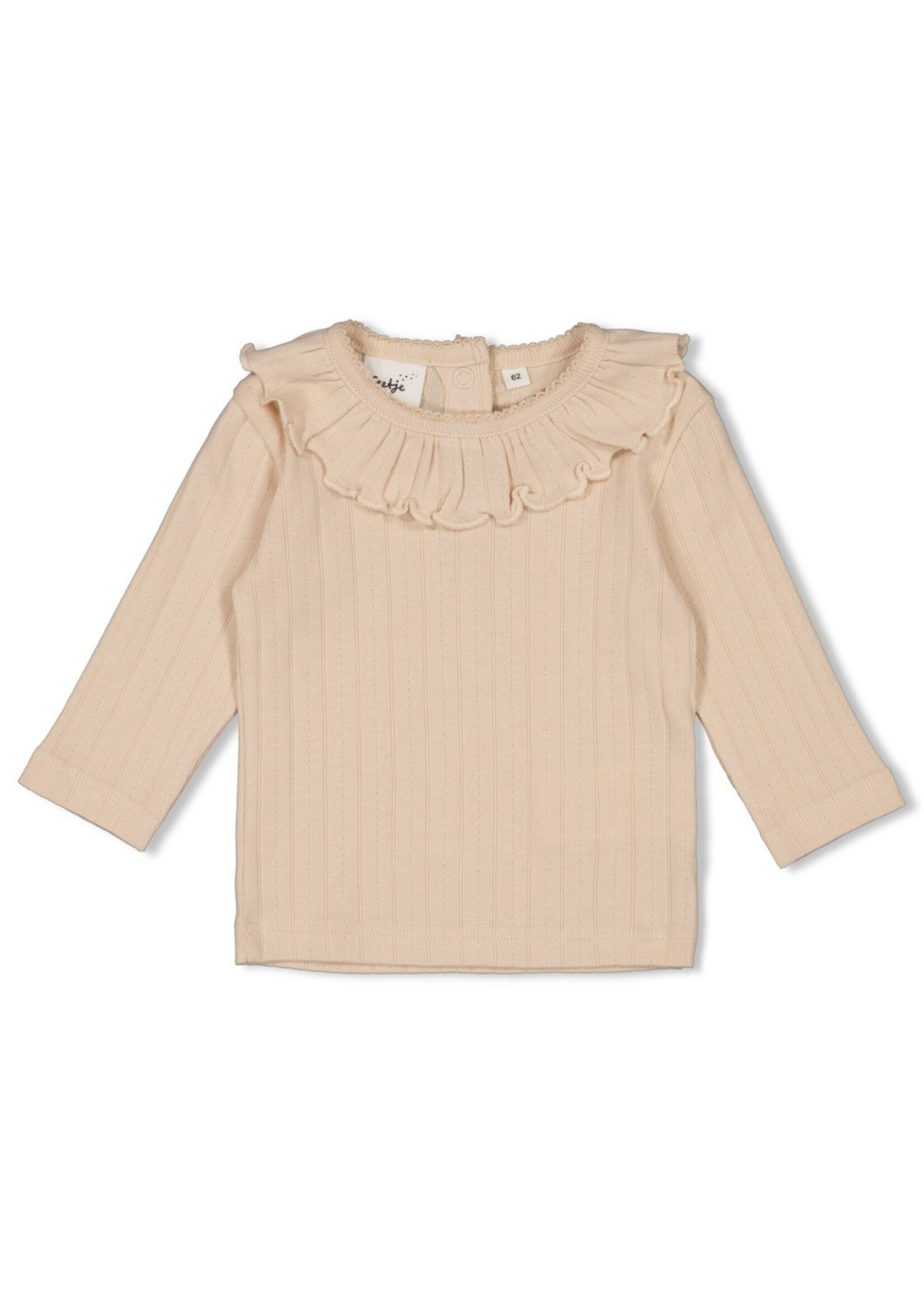 Feetje Longsleeve Pointelle Rib - Woodland Bloom