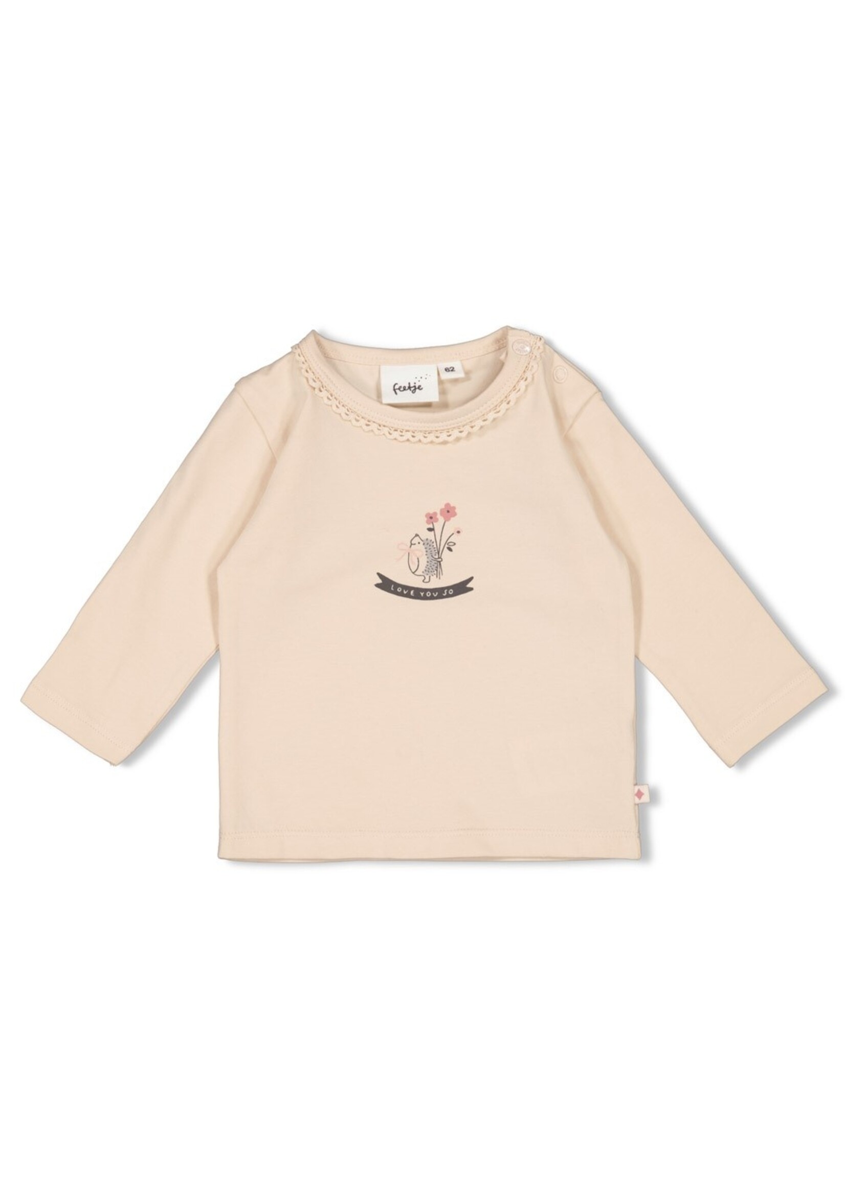 Feetje Longsleeve - Woodland Bloom Offwhite