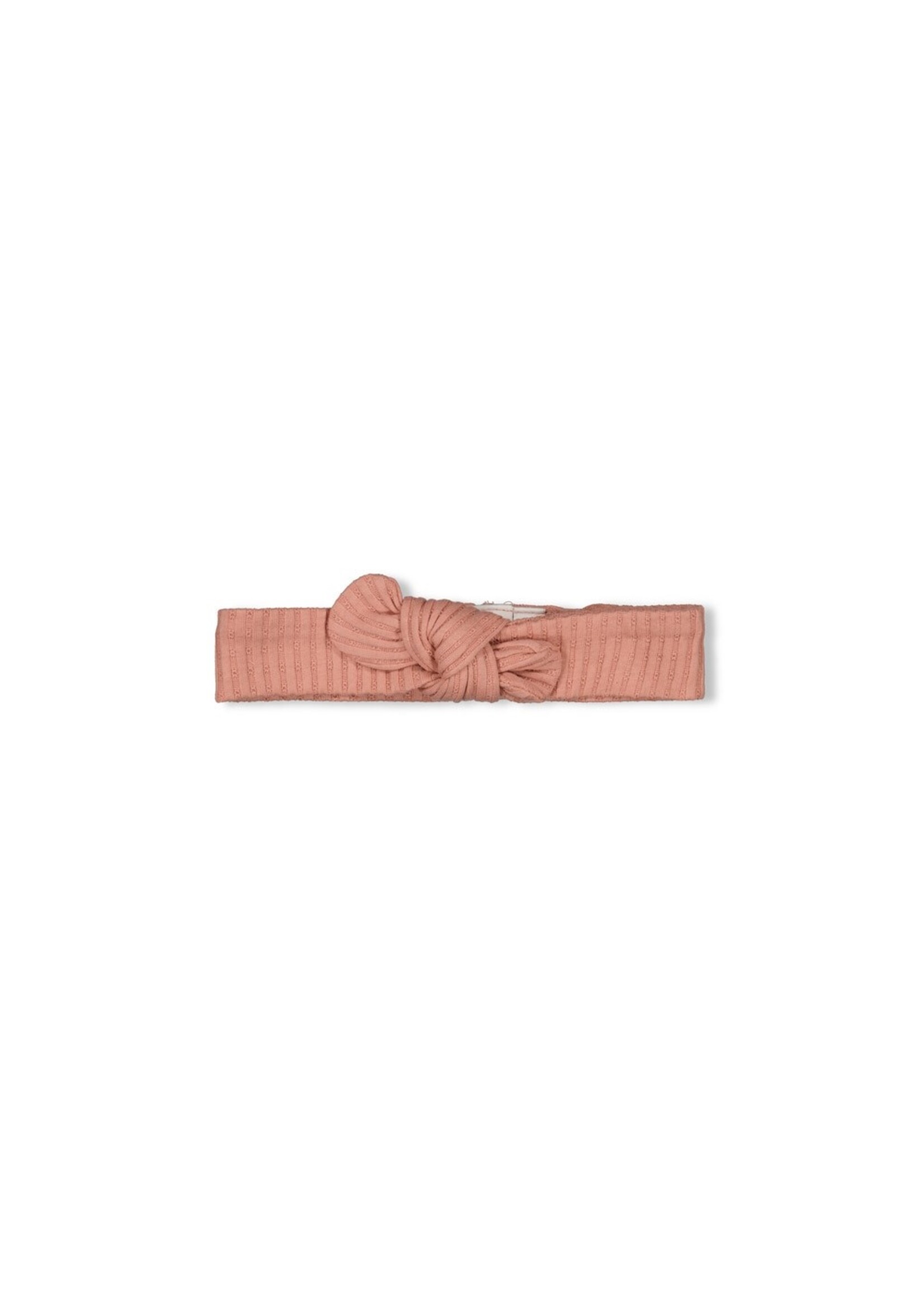 Feetje Haarband Ajour Rib - Morning Sun Roze