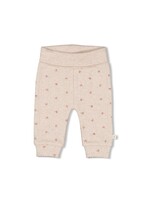 Feetje Broek Rib AOP - Morning Sun Taupe Melange