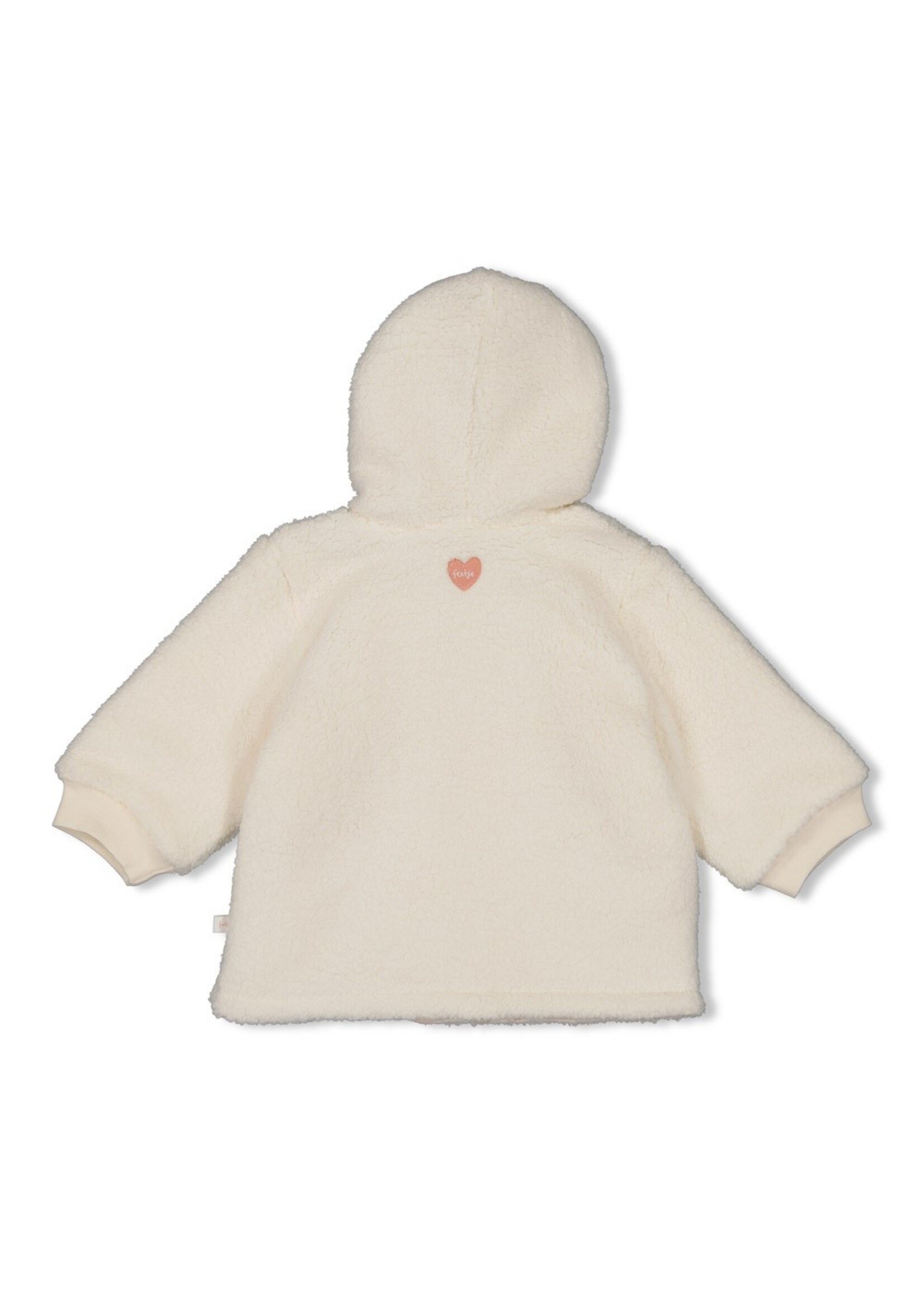 Feetje Teddy Jasje Met Capuchon - Morning Sun Offwhite