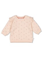 Feetje Sweater AOP - Morning Sun Licht Roze