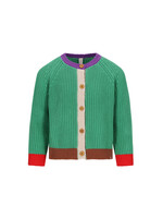 The New Chapter Miles Knitted Cardigan - The New Chapter Medium Green