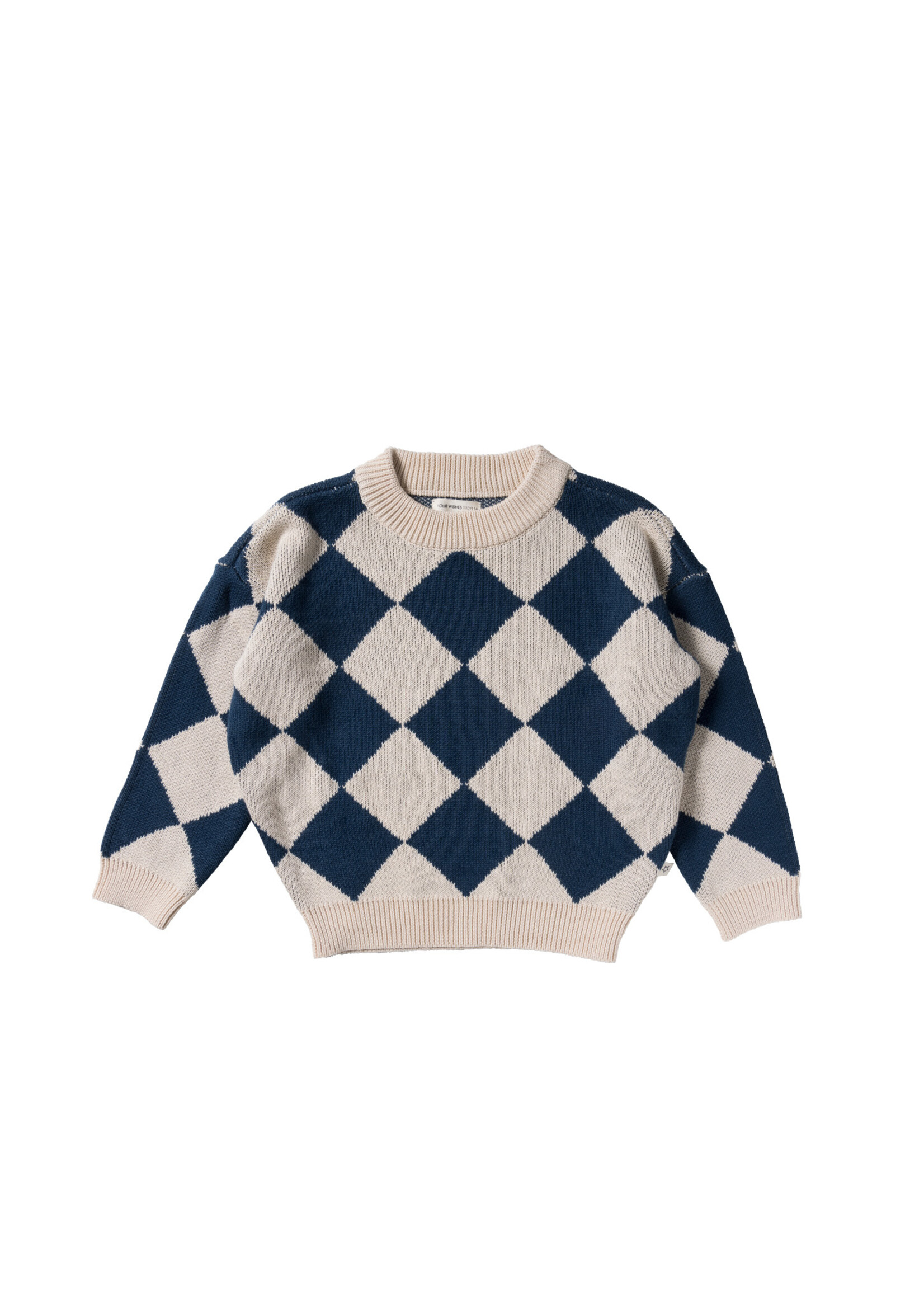 Your Wishes Stripe Knit - Chunky Sweater Tapioca