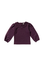 Your Wishes Single Jersey - Collar Longsleeve Plum Perfect