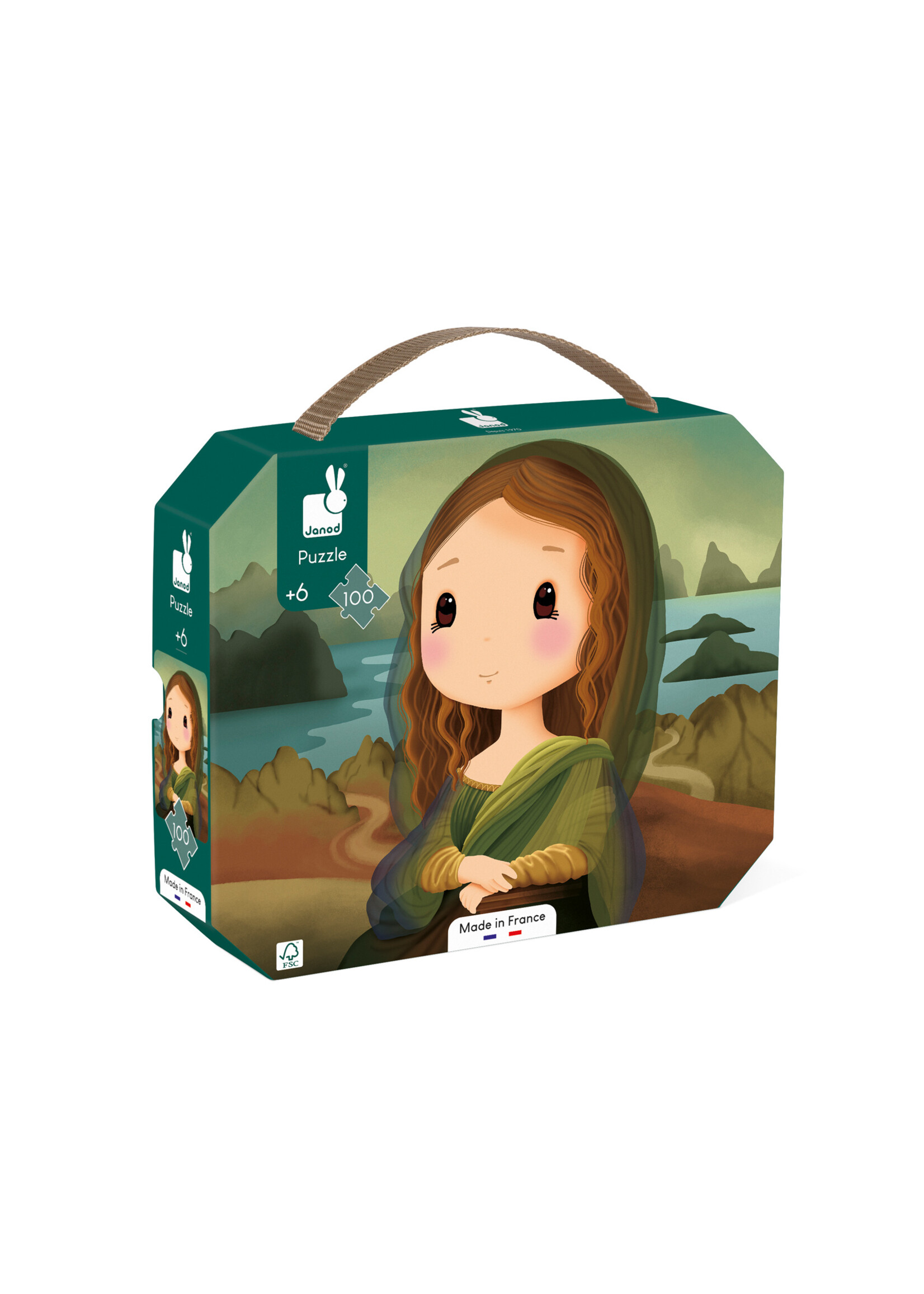 Janod Janod Puzzel - Leonardo Da Vinci