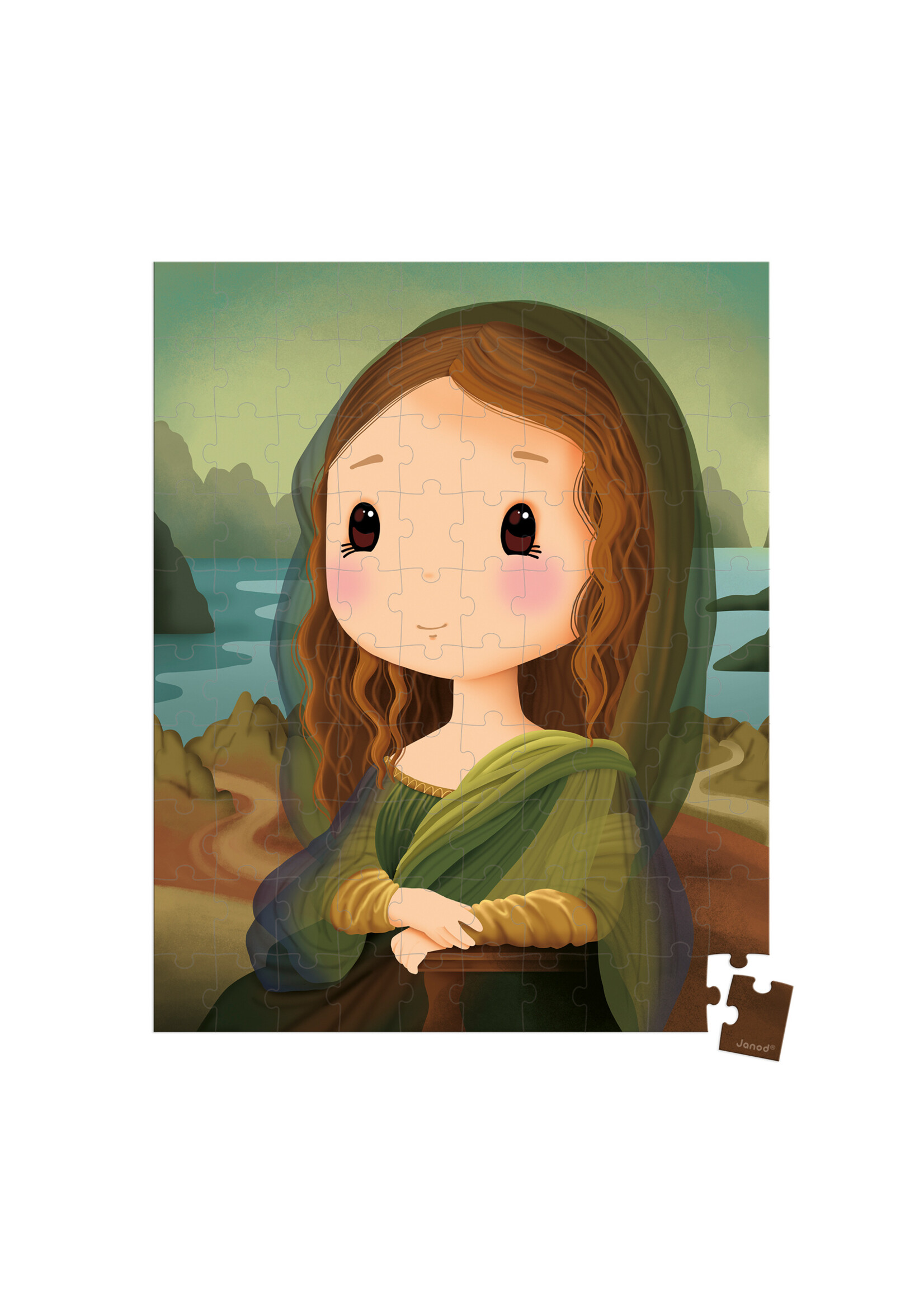 Janod Janod Puzzel - Leonardo Da Vinci