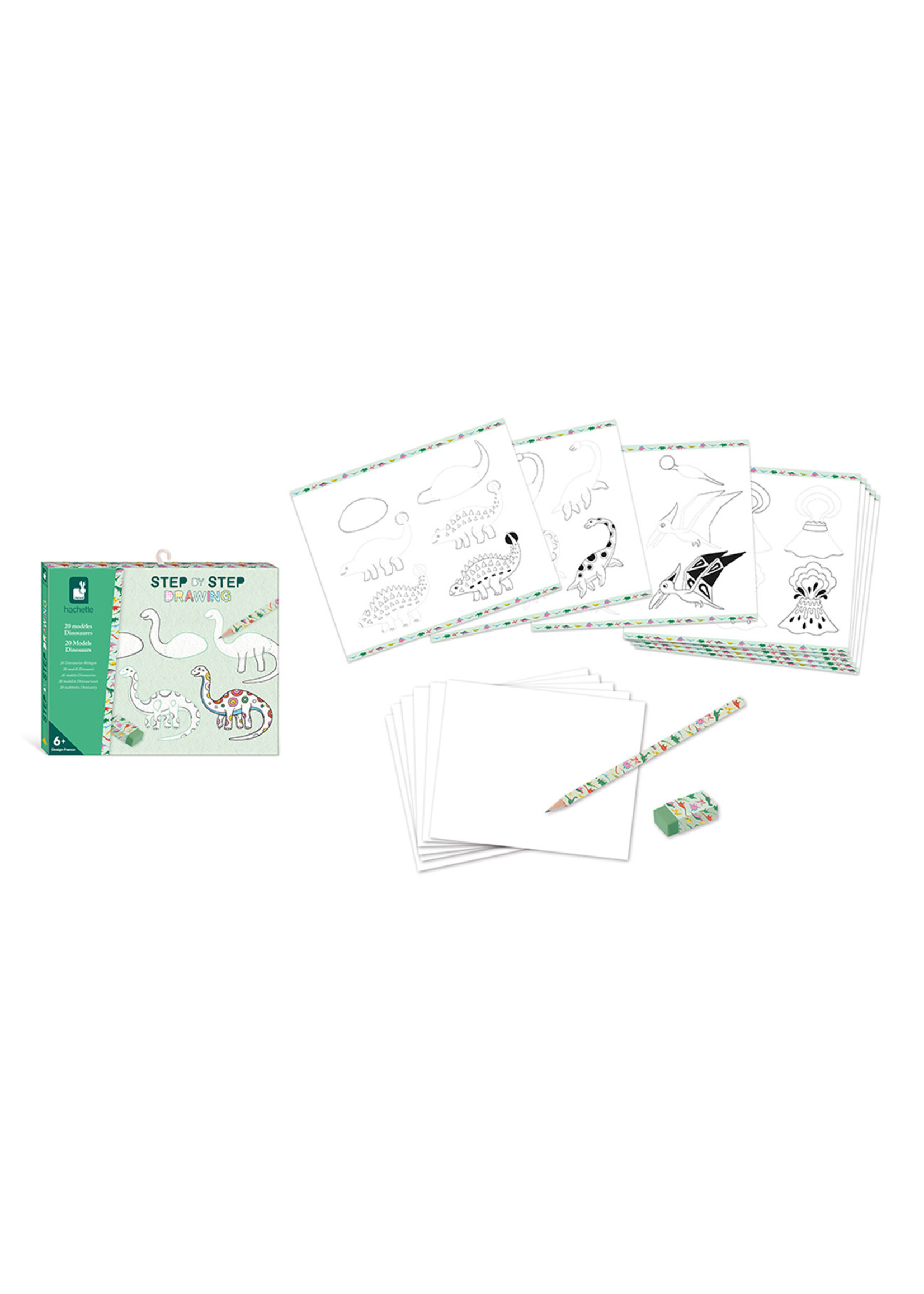 Janod Step by Step Dinosaurus - Janod Atelier