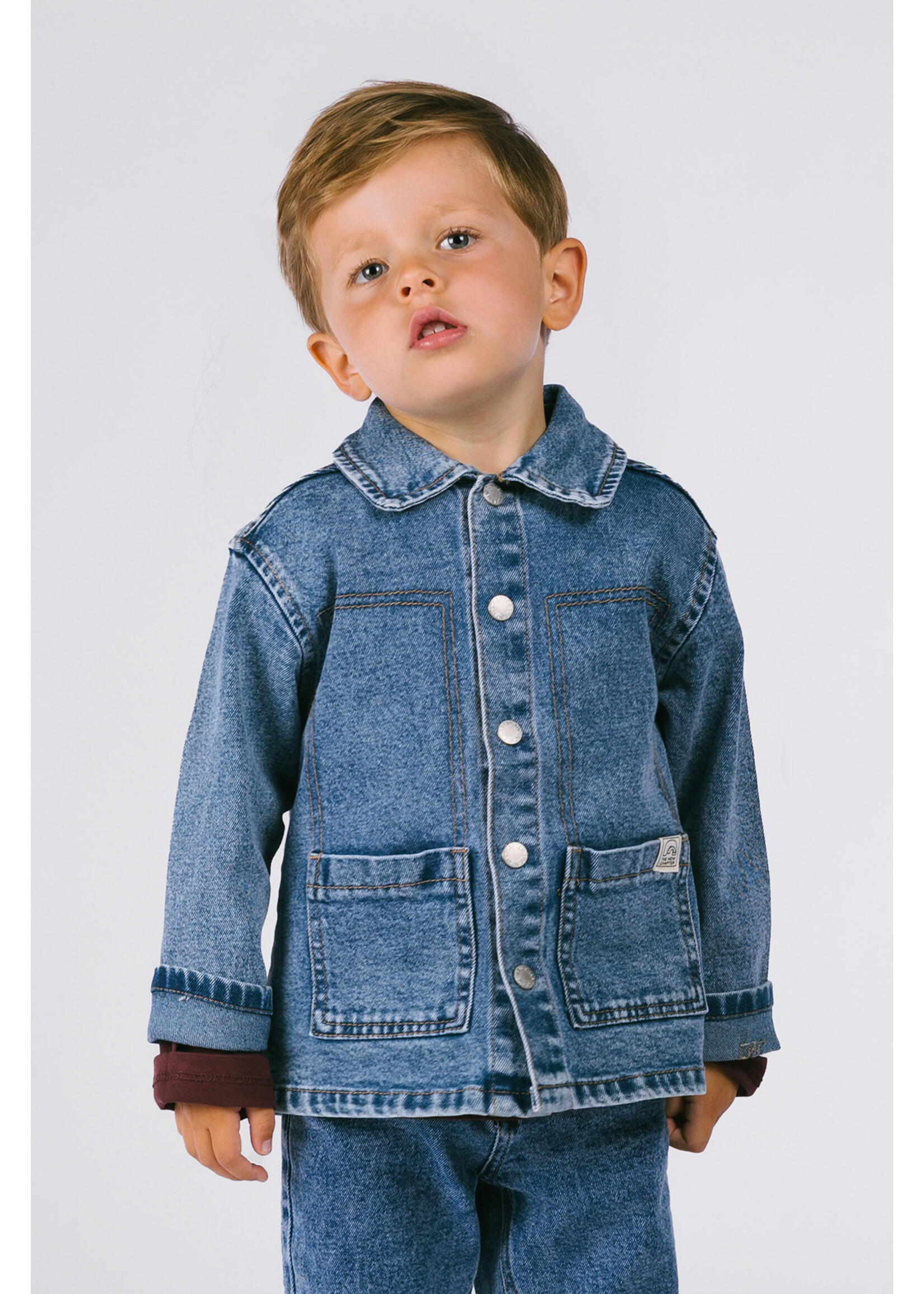 The New Chapter Noi The New Chapter Denim jacket pink Denim